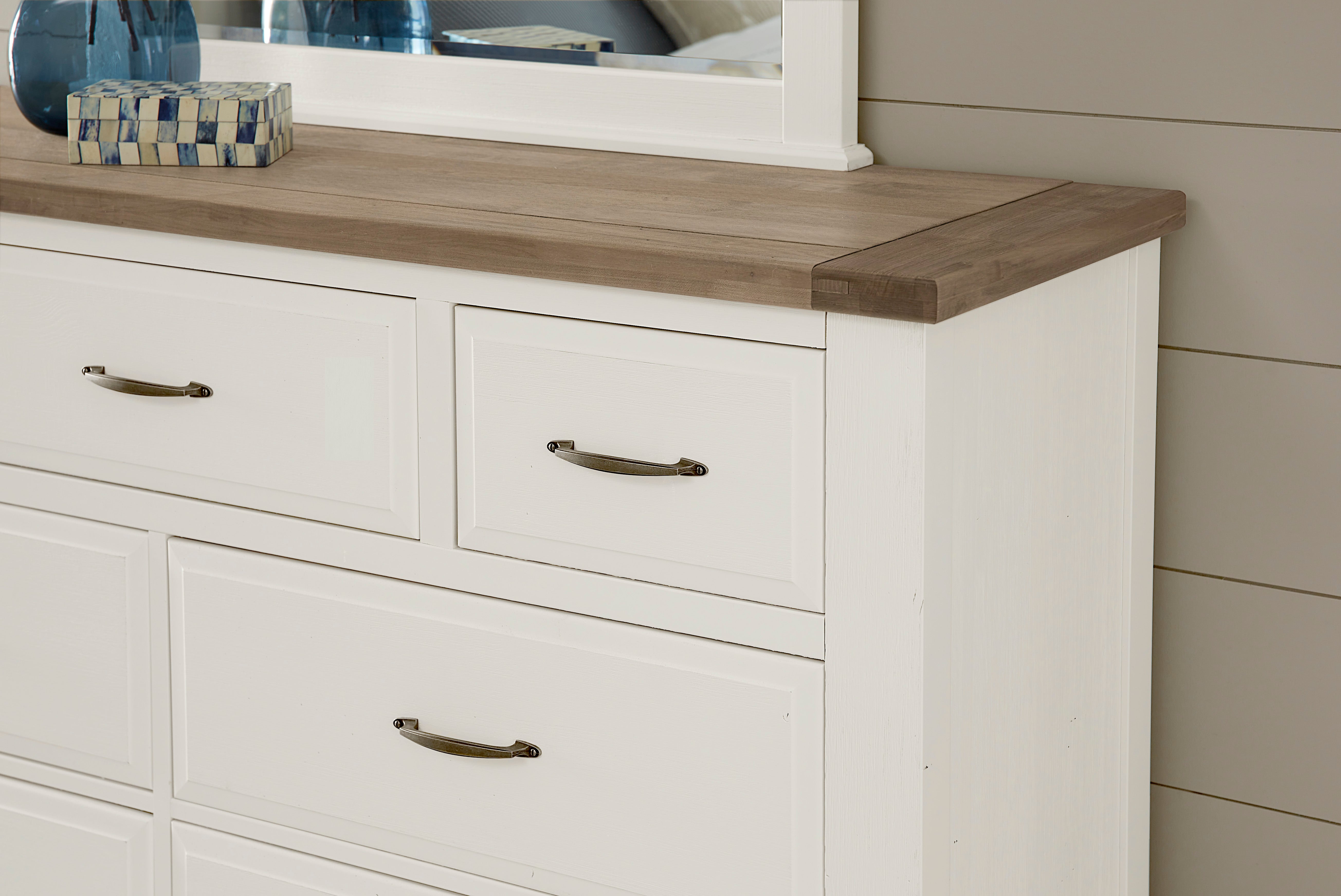 Artisan & Post Maple Road-Two Tone Triple Dresser - 7 Drawer in Two Tone