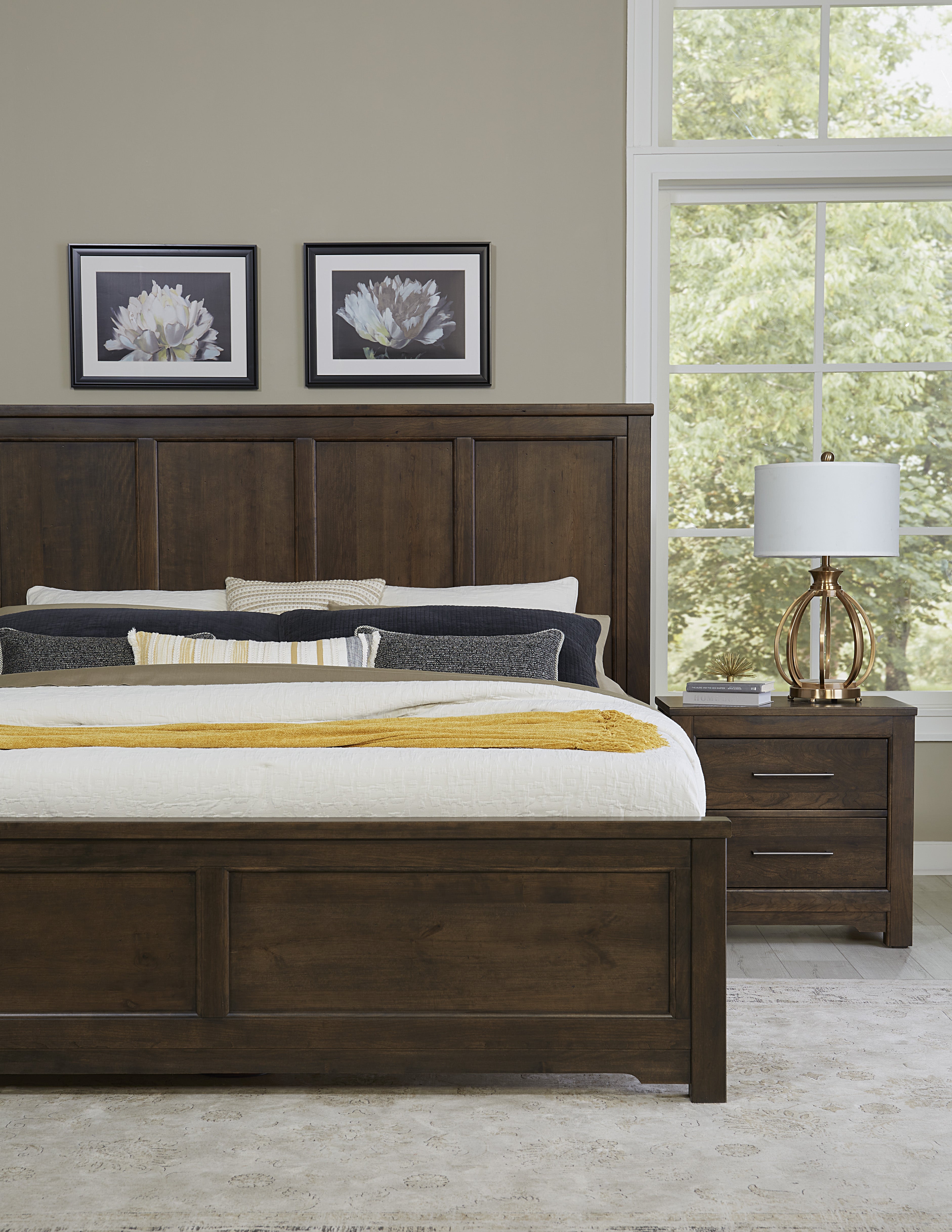 Artisan & Post Crafted Cherry Six Panel Bed