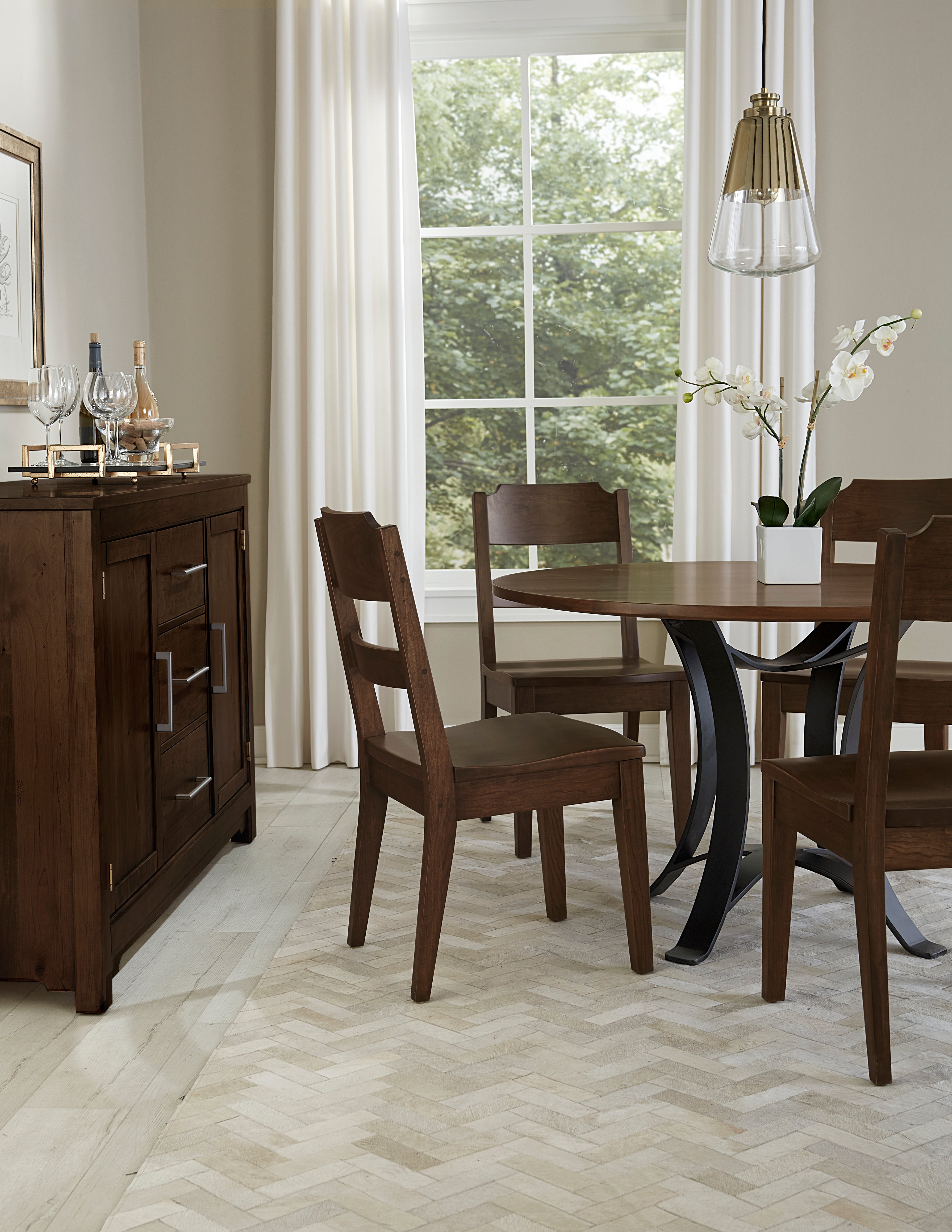 Artisan & Post Crafted Cherry Ladderback Side Chair