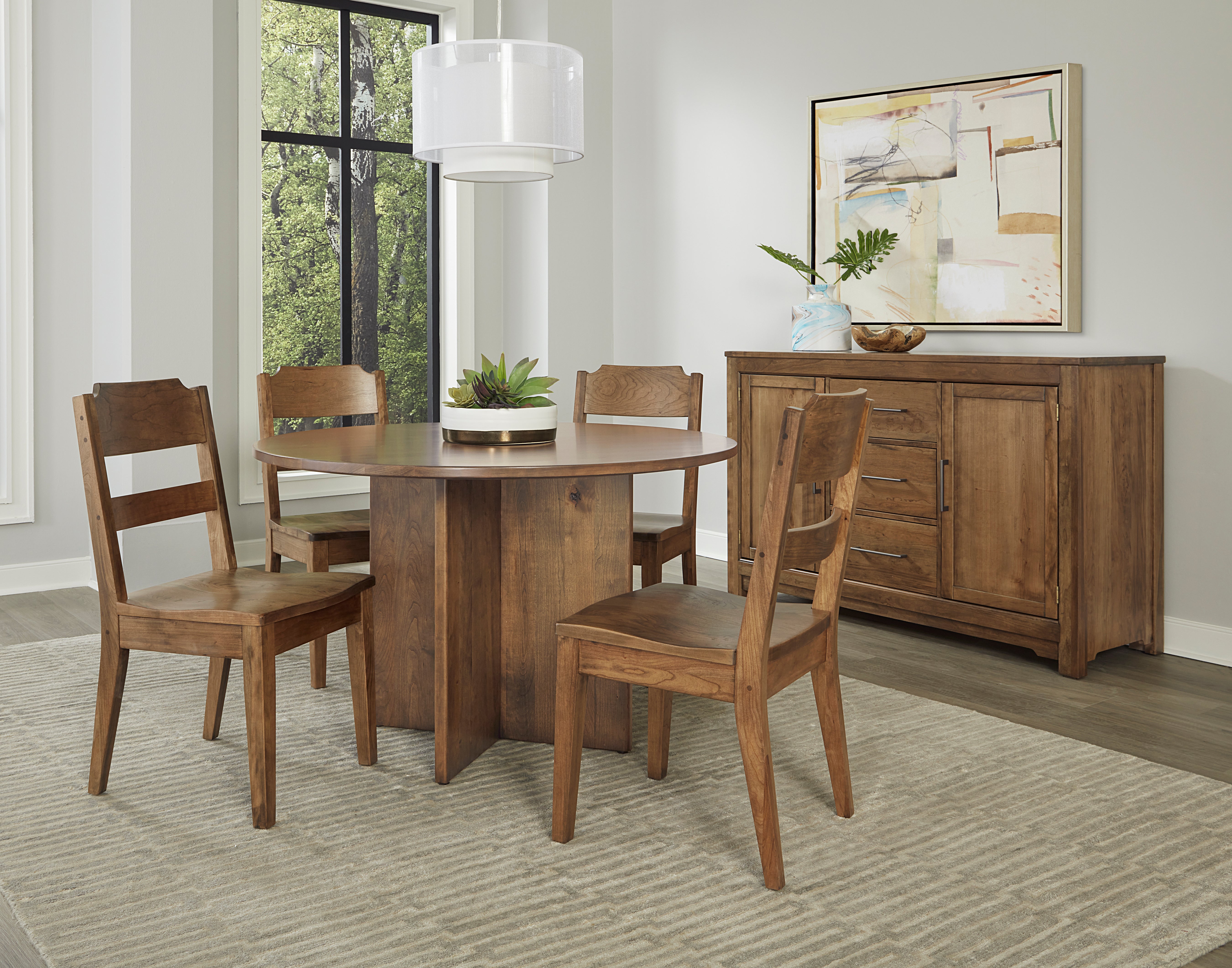 Artisan & Post Crafted Cherry Ladderback Side Chair