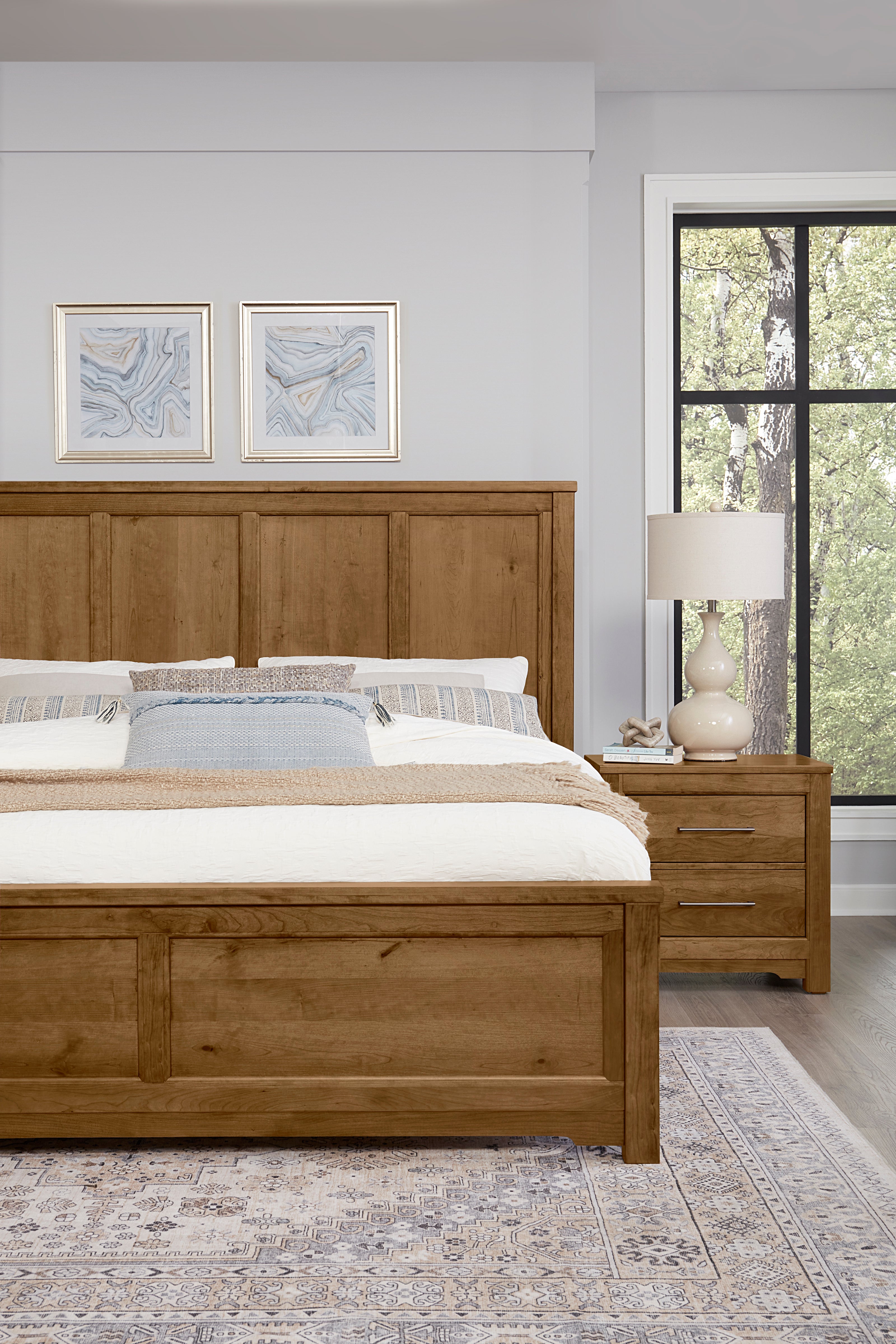 Artisan & Post Crafted Cherry Nightstand - Two Drawer