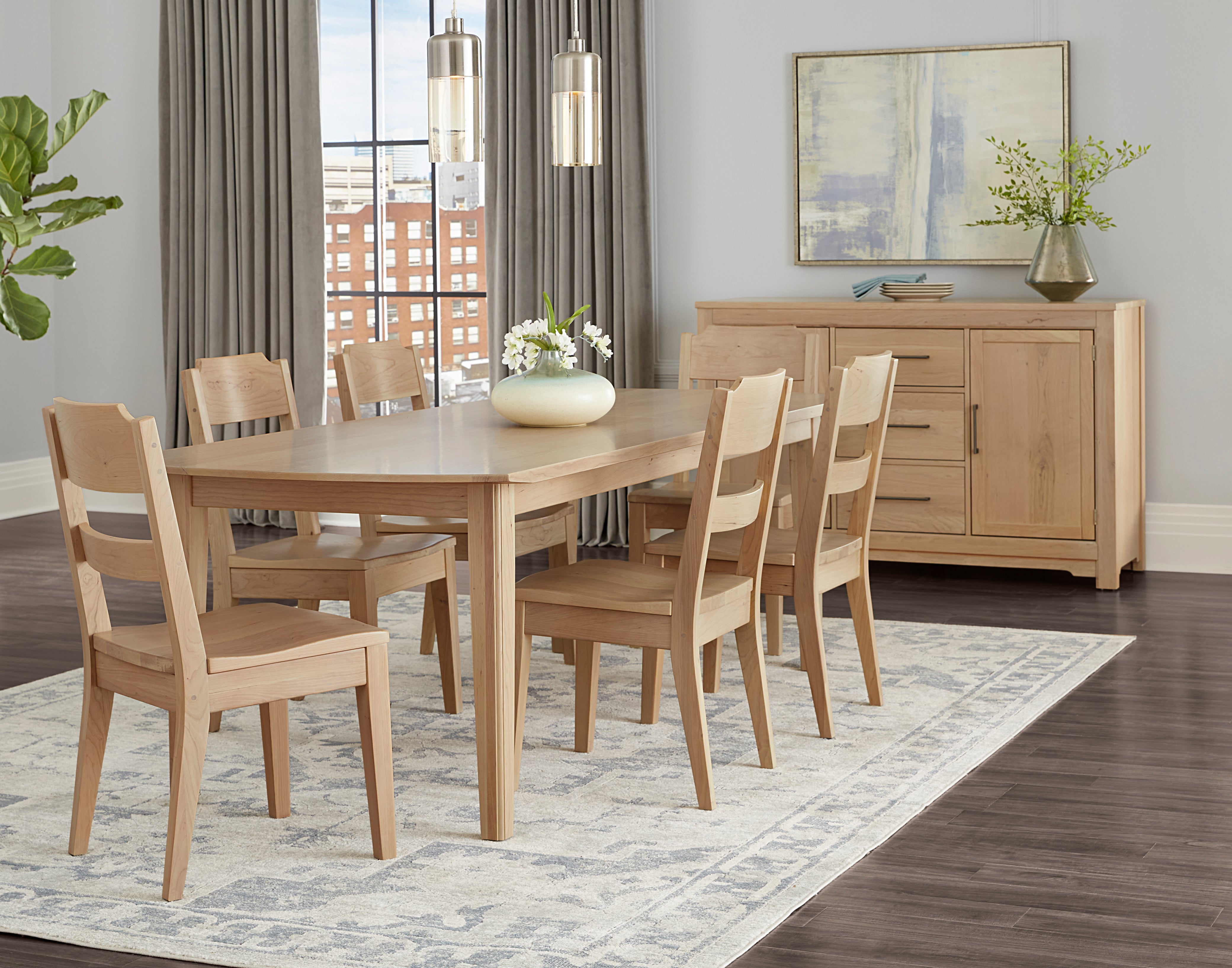 Artisan & Post Crafted Cherry Ladderback Side Chair
