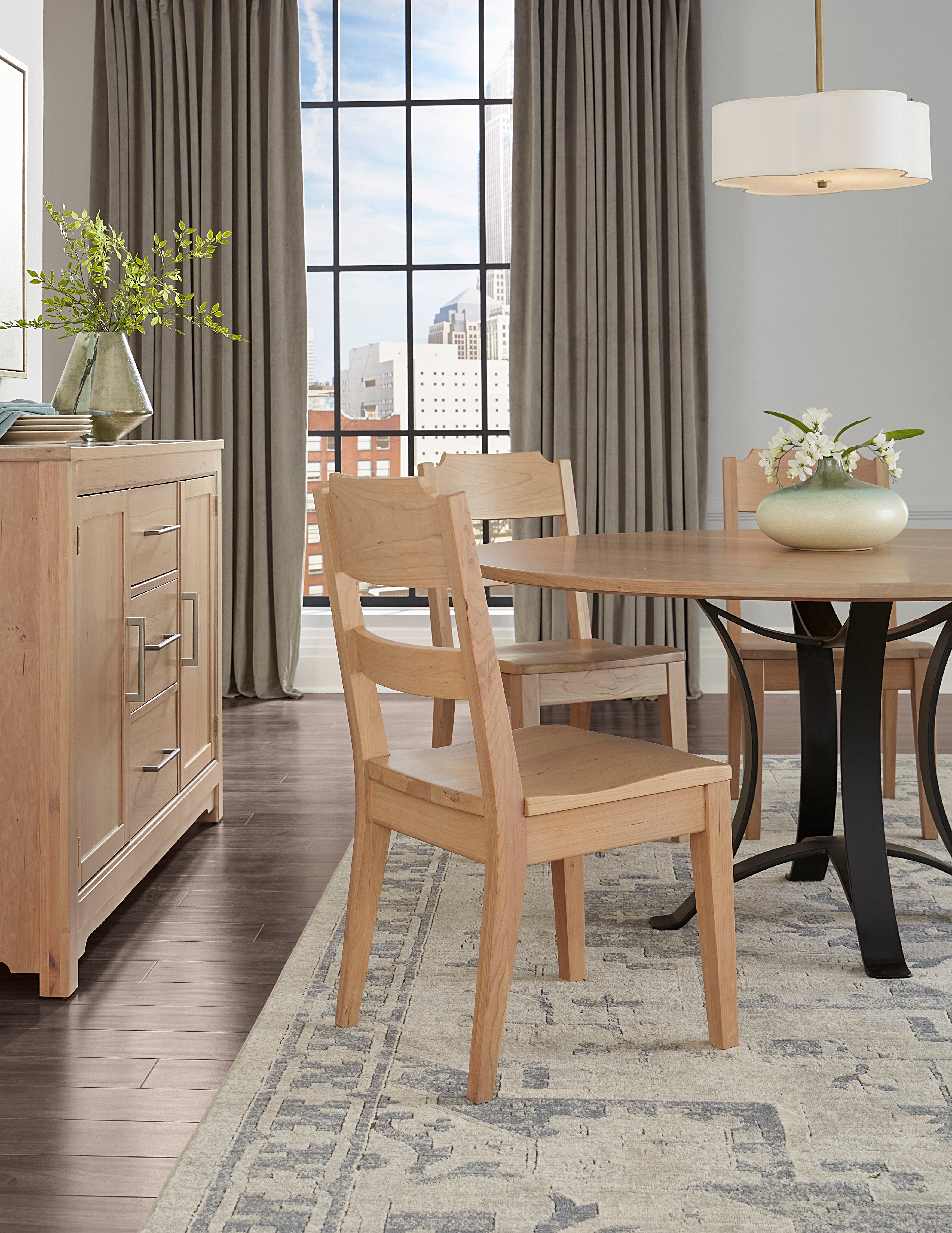 Artisan & Post Crafted Cherry Ladderback Side Chair