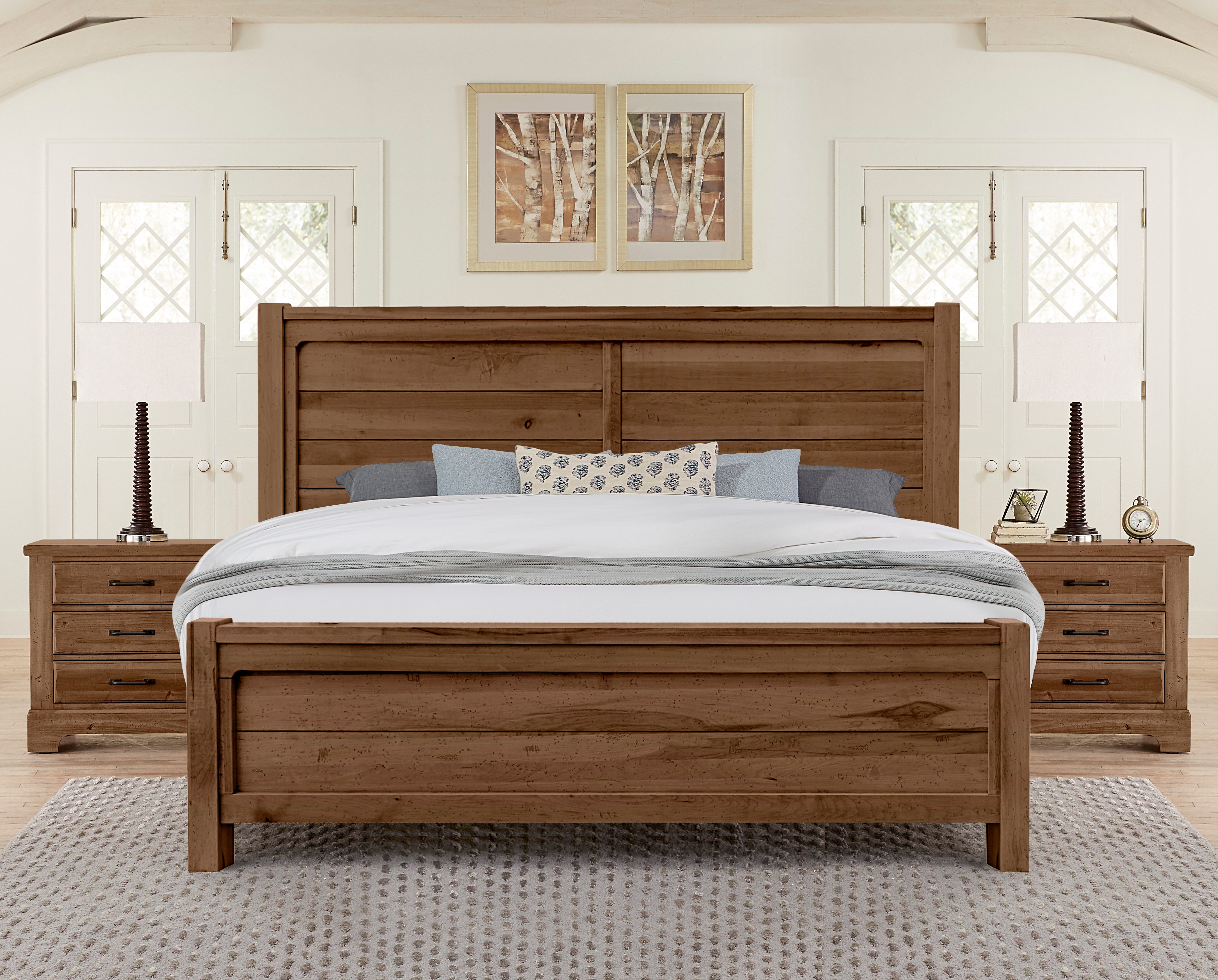 Artisan & Post Cool Rustic Nightstand - 3 Drawer