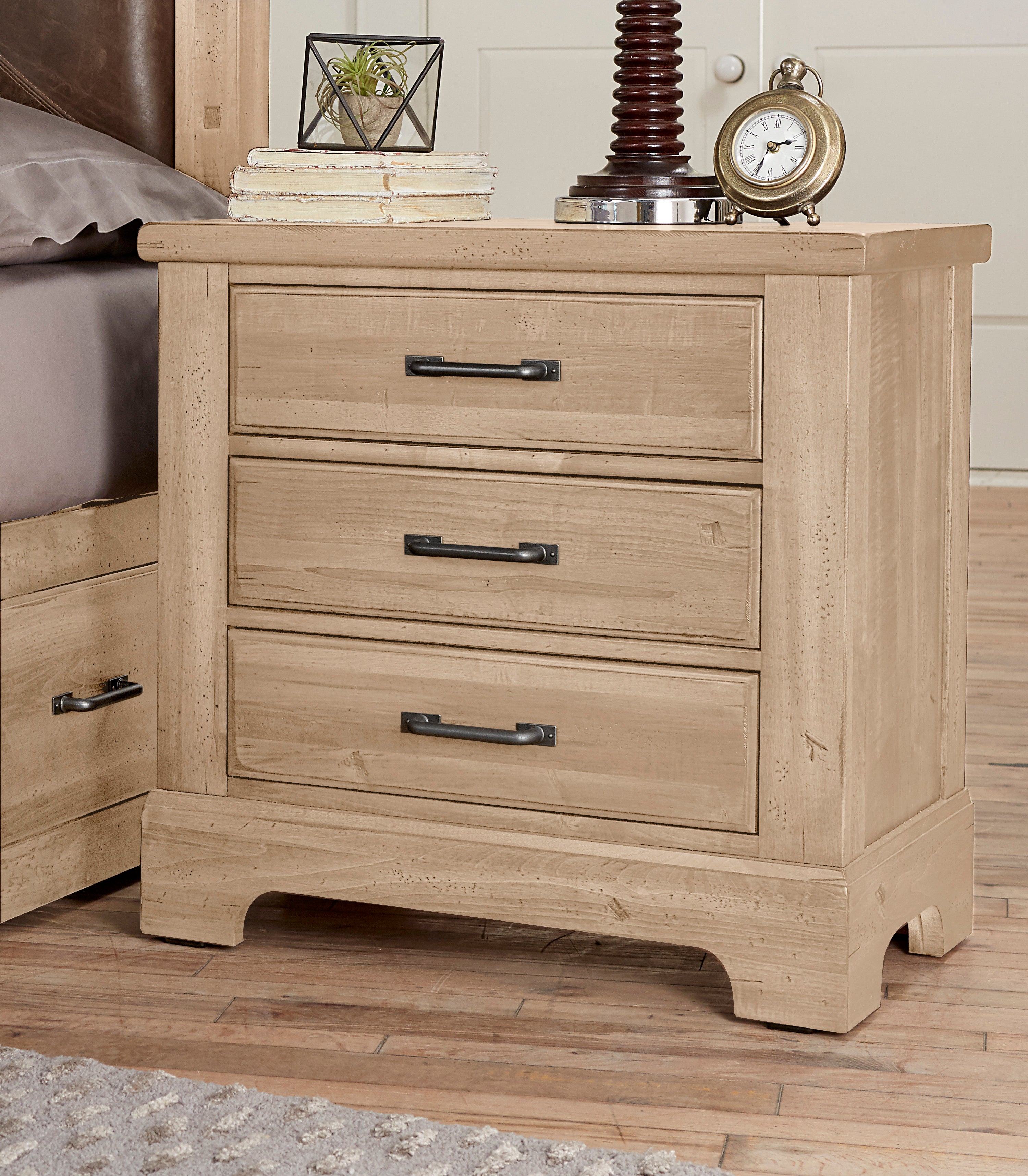 Artisan & Post Cool Rustic Nightstand - 3 Drawer