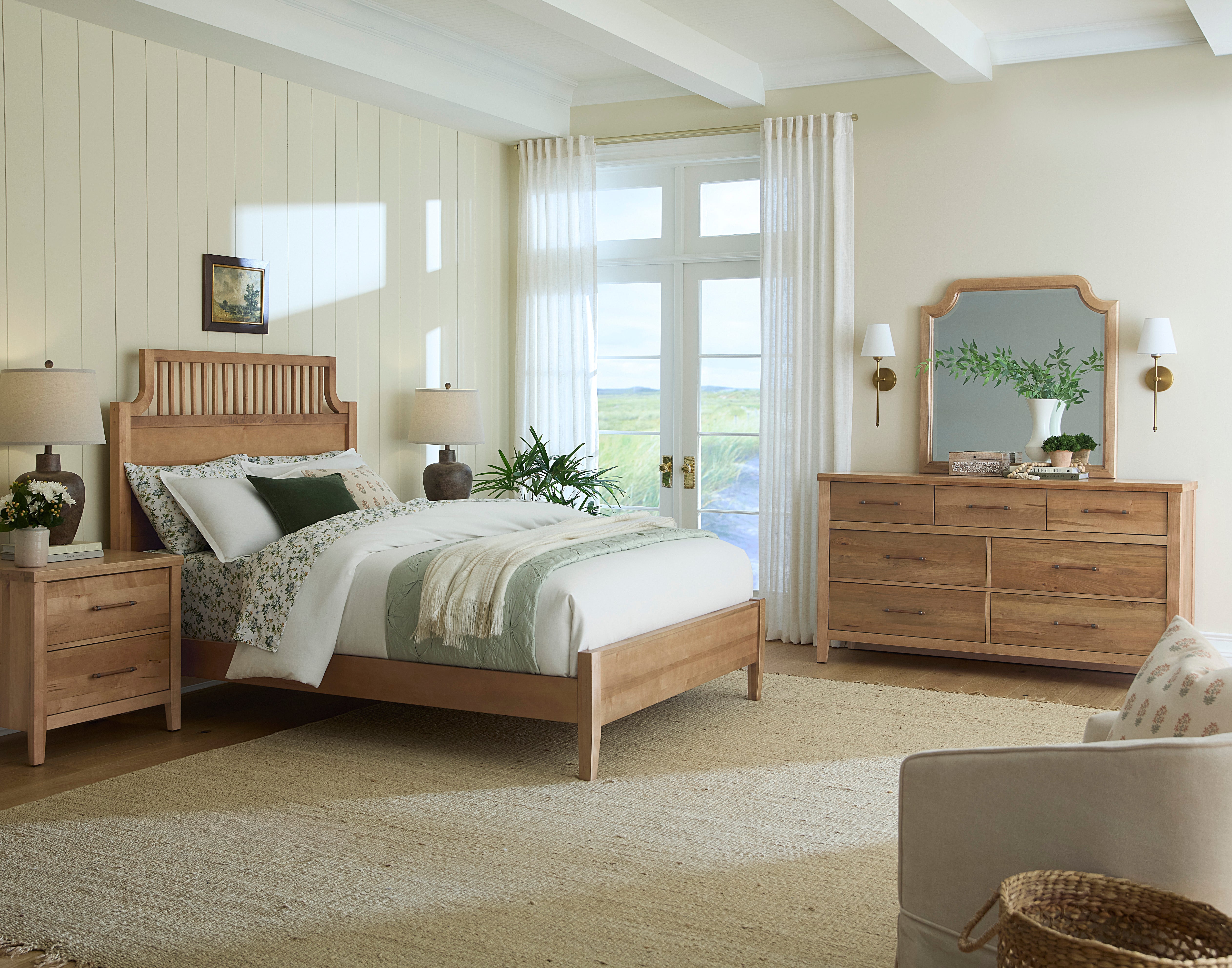 Artisan & Post Pure Maple Nightstand - Two Drawer