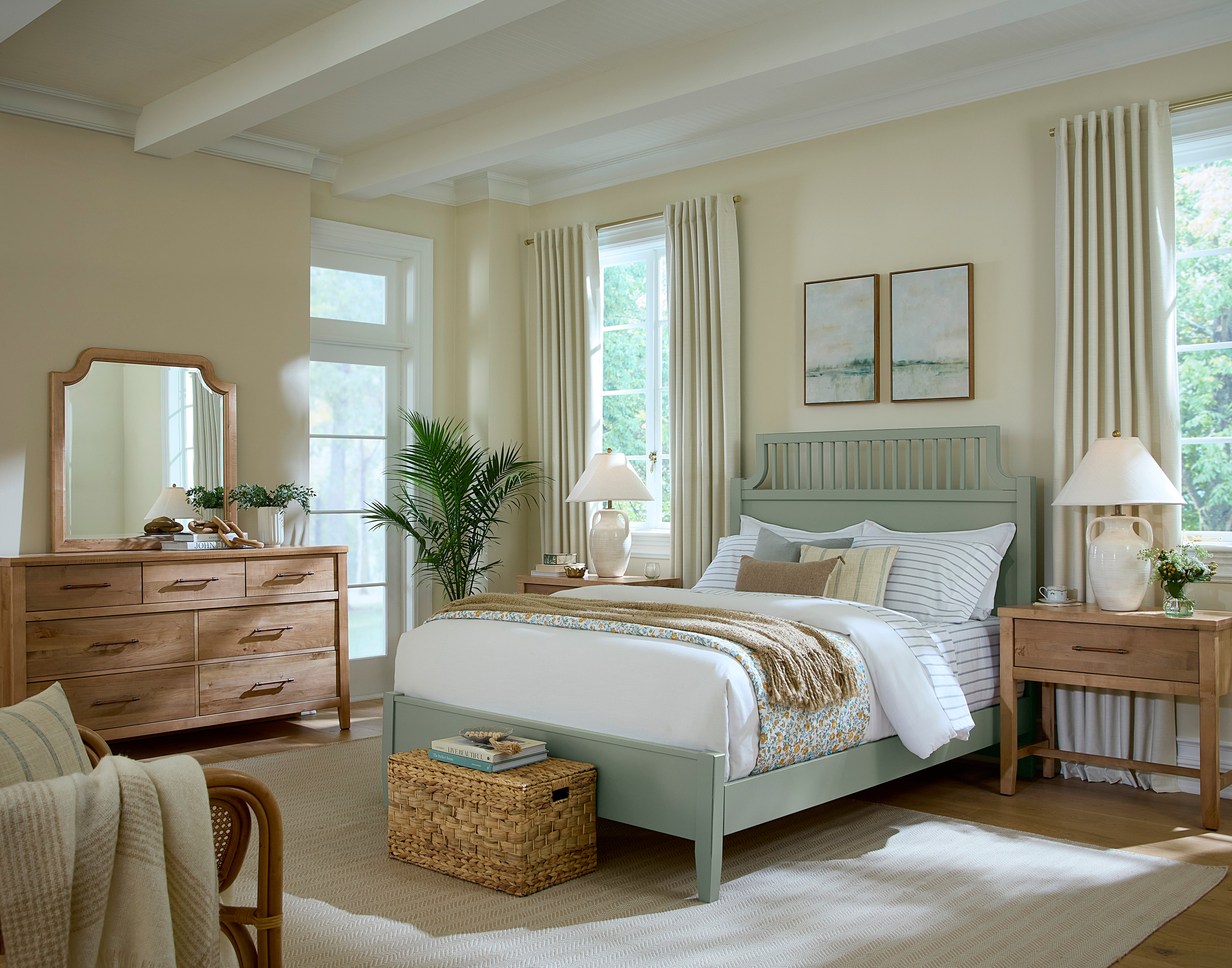 Artisan & Post Pure Maple Bedside Table - One Drawer