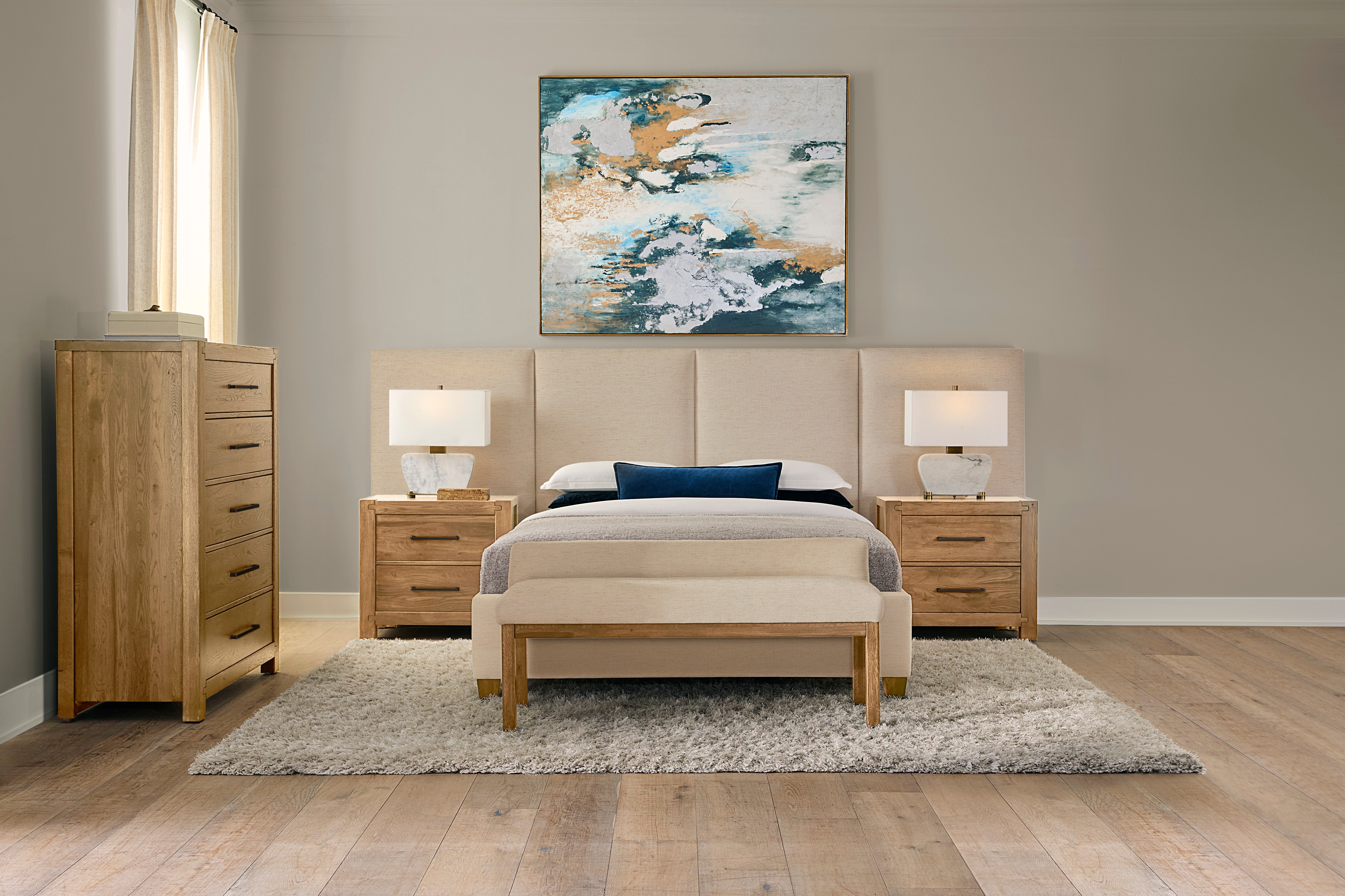 Artisan & Post Joinery Uph Wall Bed (Ivory Cream)