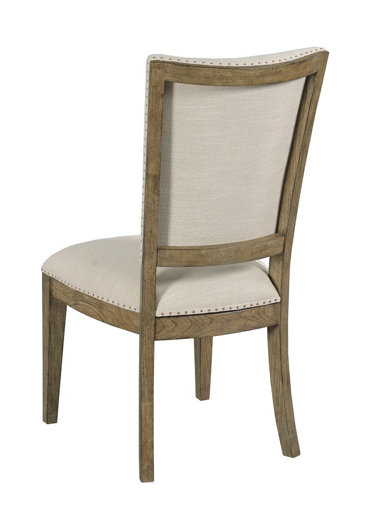 Kincaid Furniture Plank Road Howell Side Chair in Sandstone