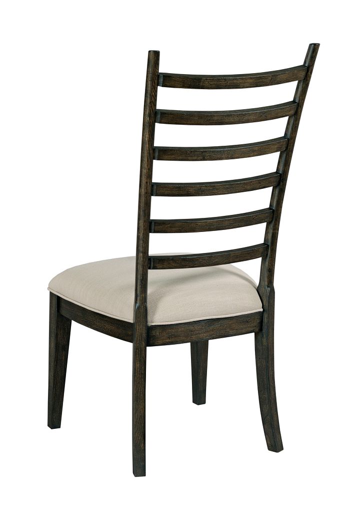 Kincaid Furniture Plank Road Oakley Side Chair in Charcoal