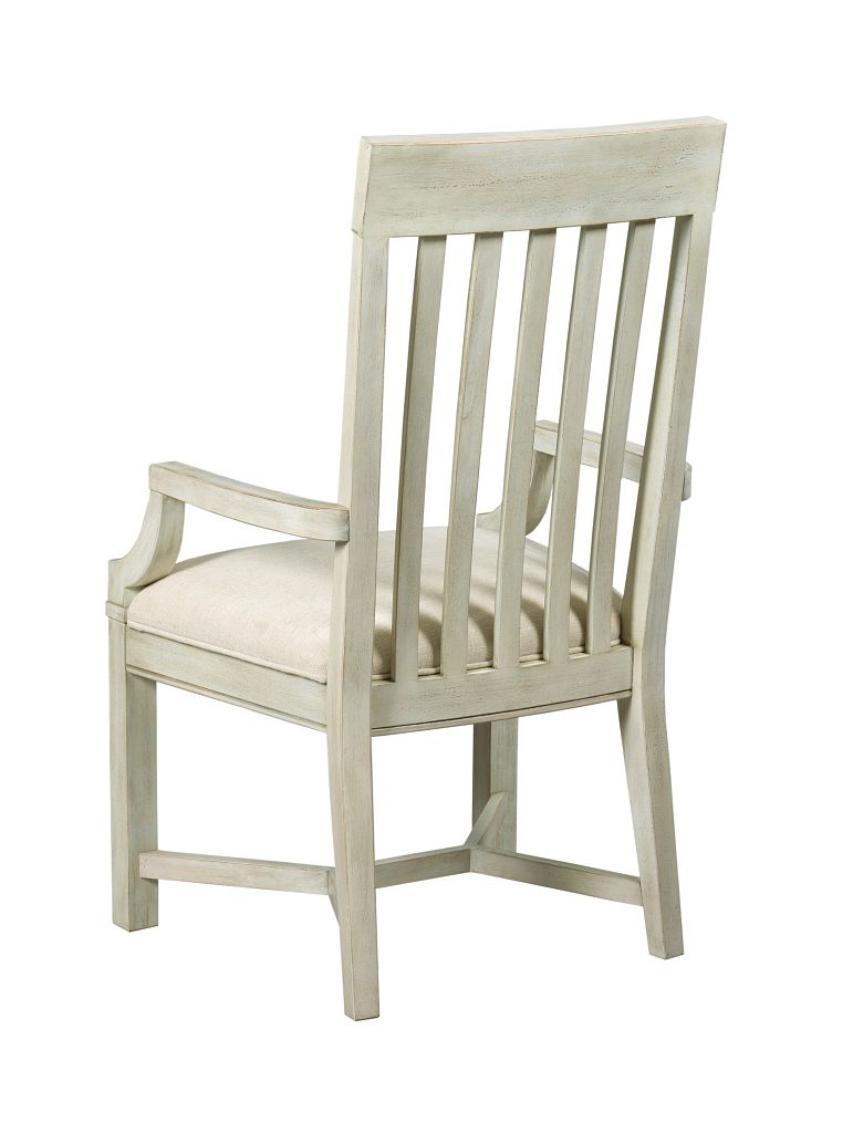 American Drew Litchfield James Arm Chair in Sun Washed
