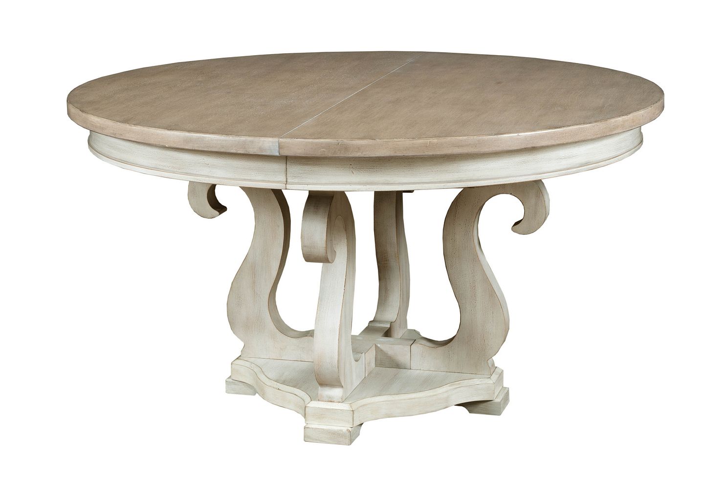 litchfield-sussex-round-dining-table-in-sun-washed-driftwood
