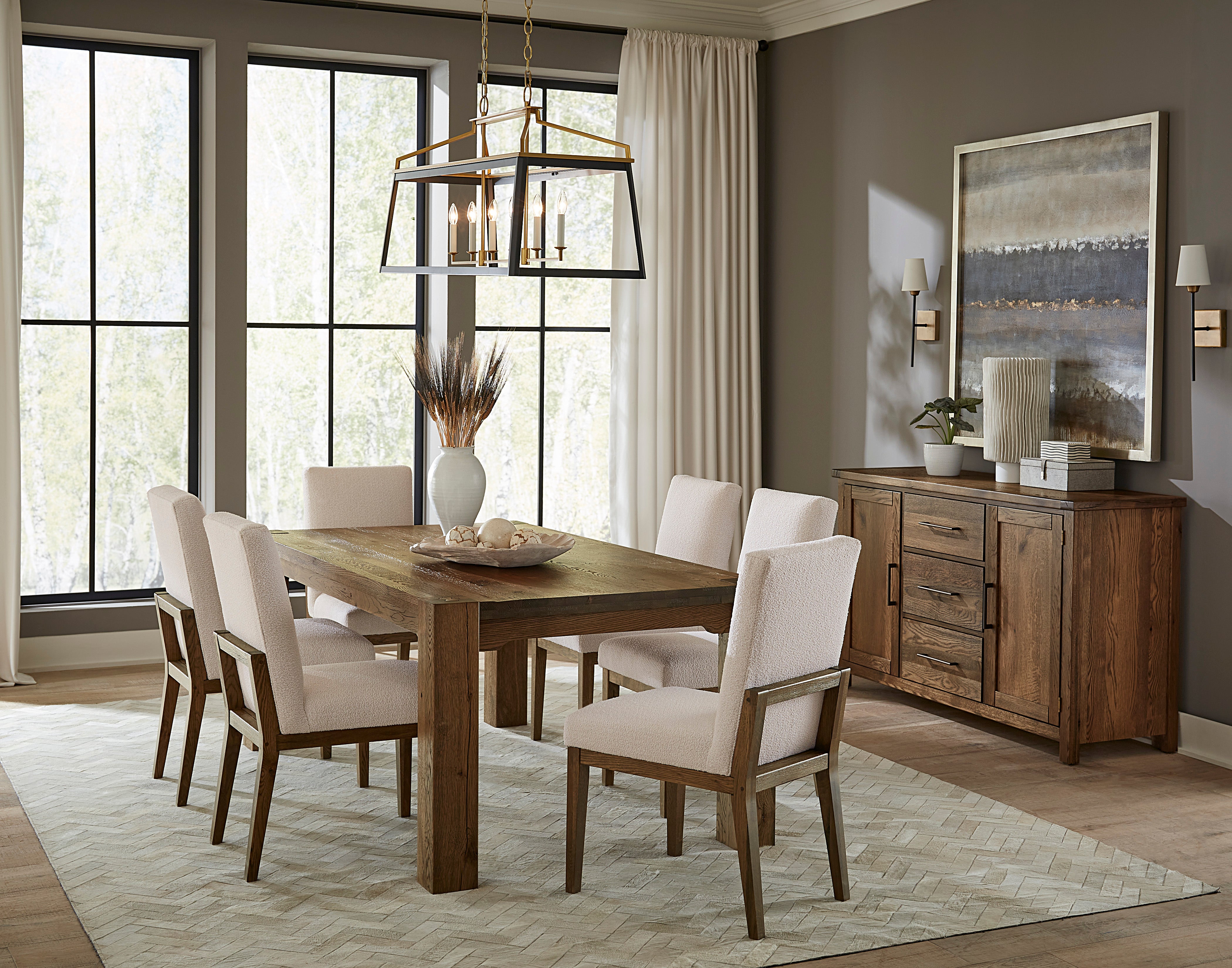 Artisan & Post Dovetail Uph Side Chair Oatmeal Fabric