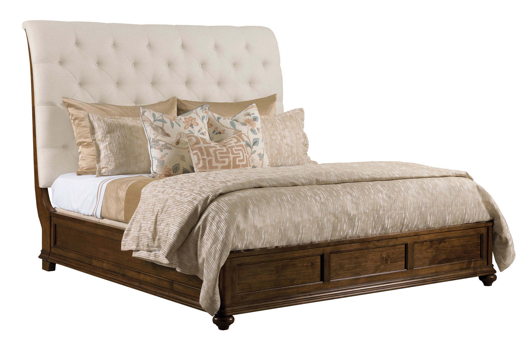 commonwealth-herndon-cal-king-upholstered-bed-in-warm-brunette