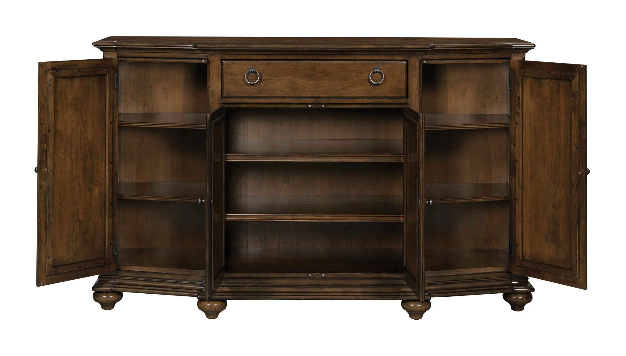 Kincaid Furniture Commonwealth Damian Master Buffet in Warm Brunette