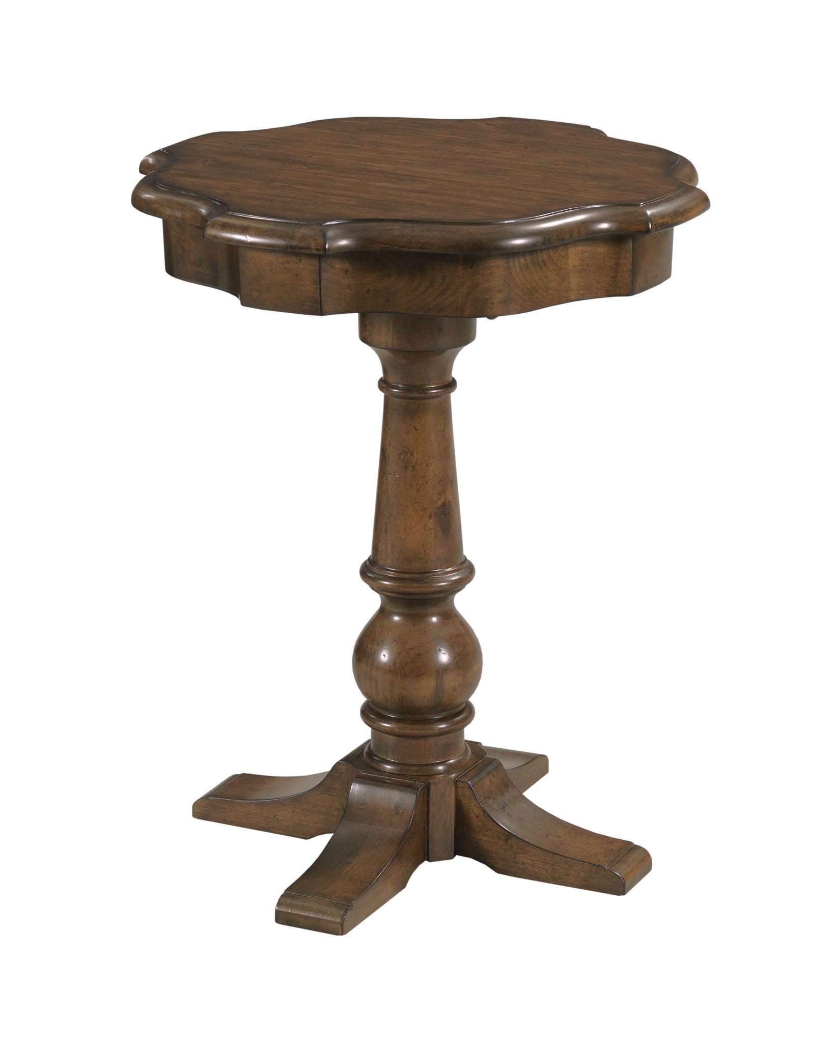 commonwealth-byron-round-end-table-in-warm-brunette
