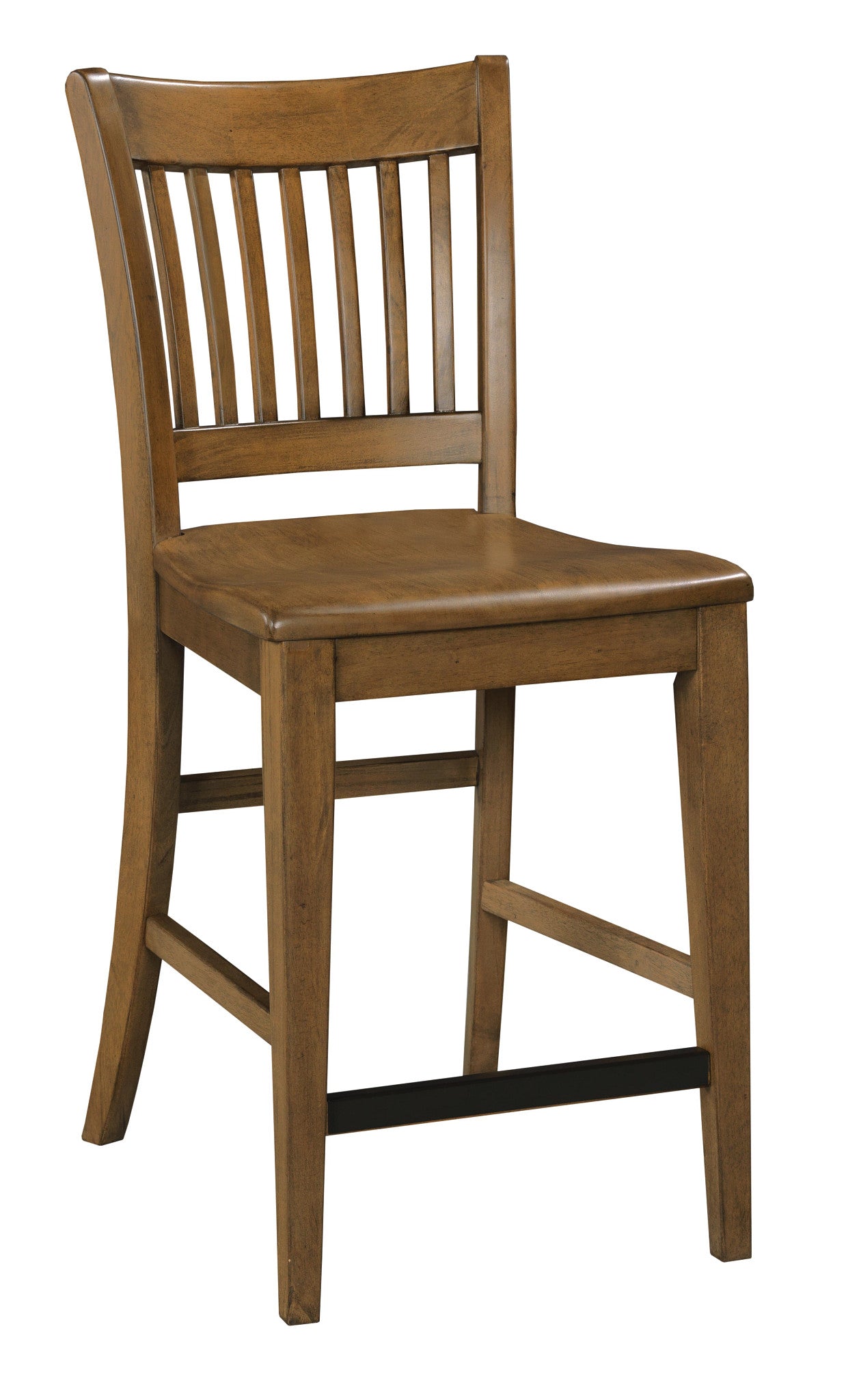 Kincaid Furniture Kafe Tall Rake Back Chair in Latte