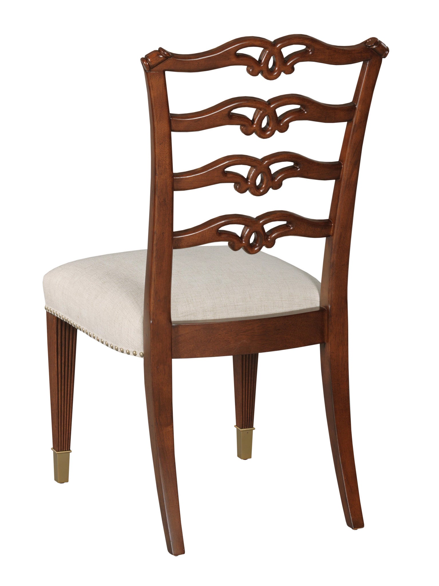 American Drew Addison Bartley Side Chair in Walnut