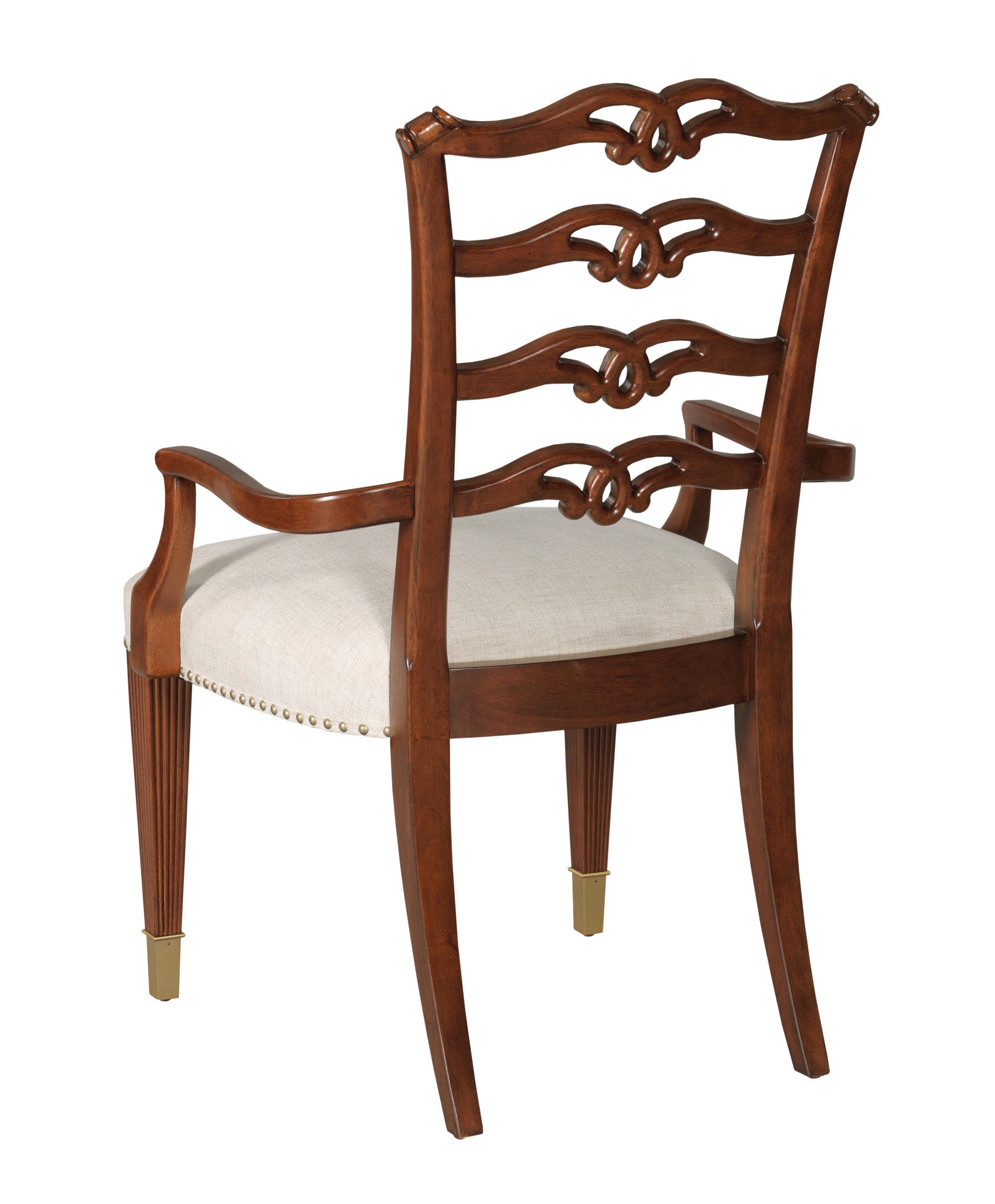 American Drew Addison Bartley Arm Chair in Walnut