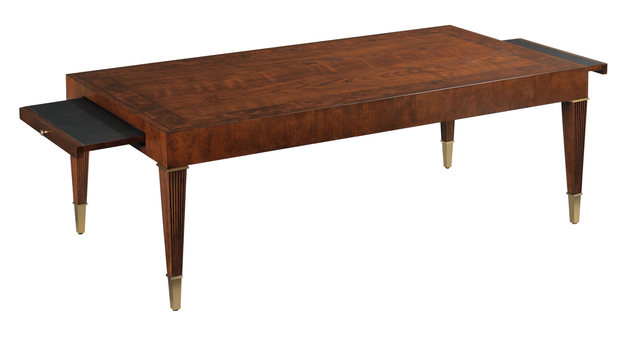 American Drew Addison Greenhill Rectangular Coffee Table in Walnut