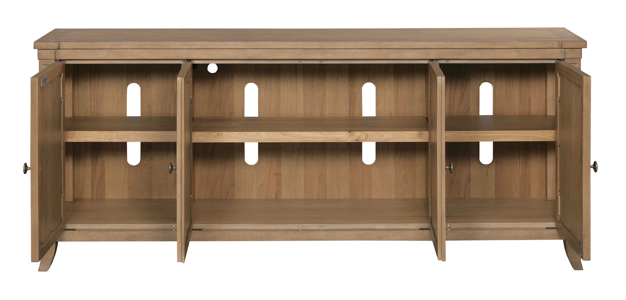 American Drew Chastain Eastview Console in Caramel