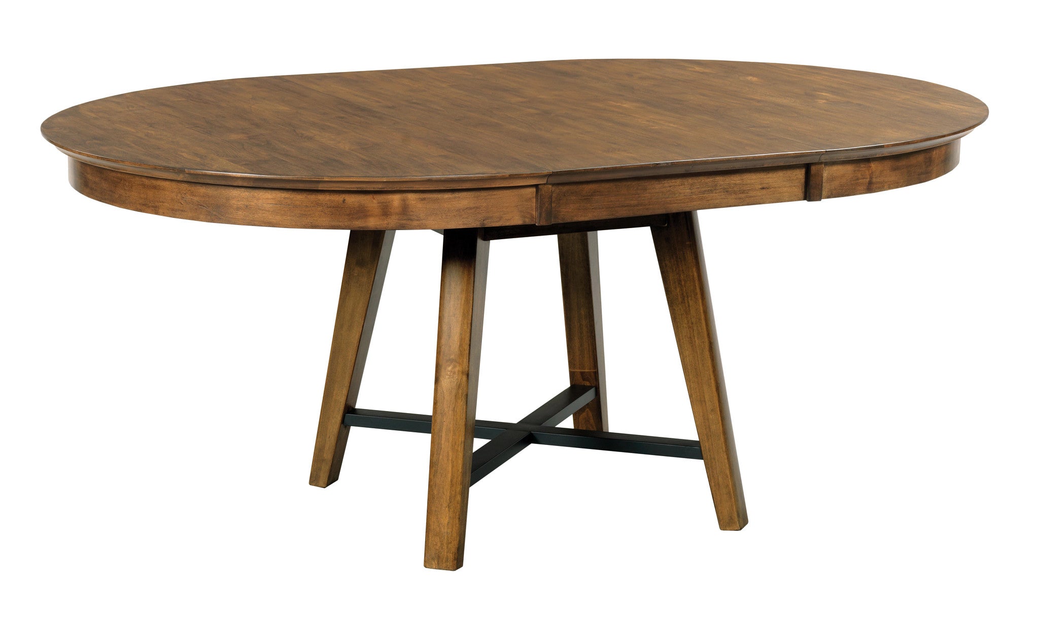 Kincaid Furniture Abode Salter Round Dining Table in Warm Brunette