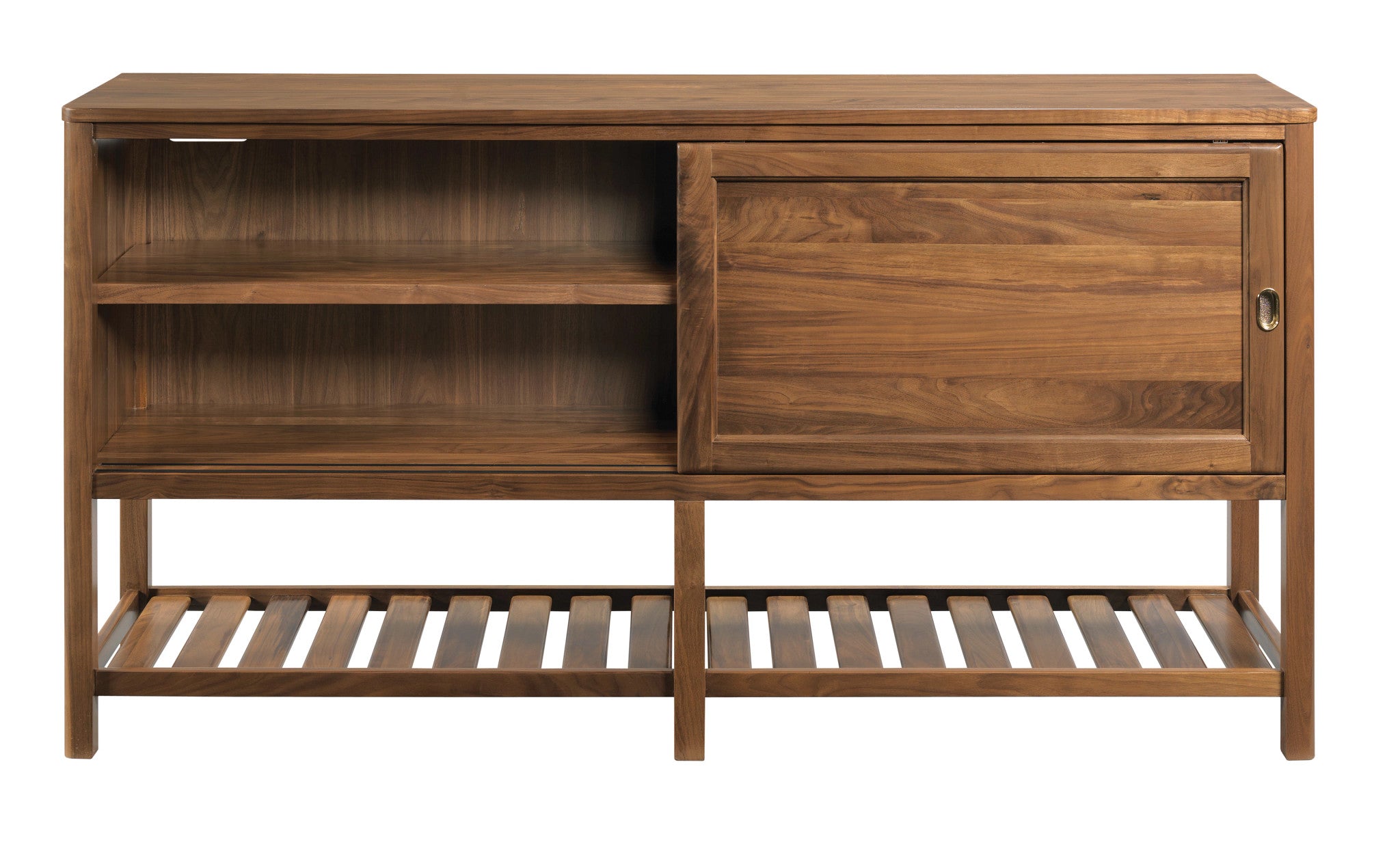 Kincaid Furniture Monogram Walnut Roanoke Display Buffet in Walnut