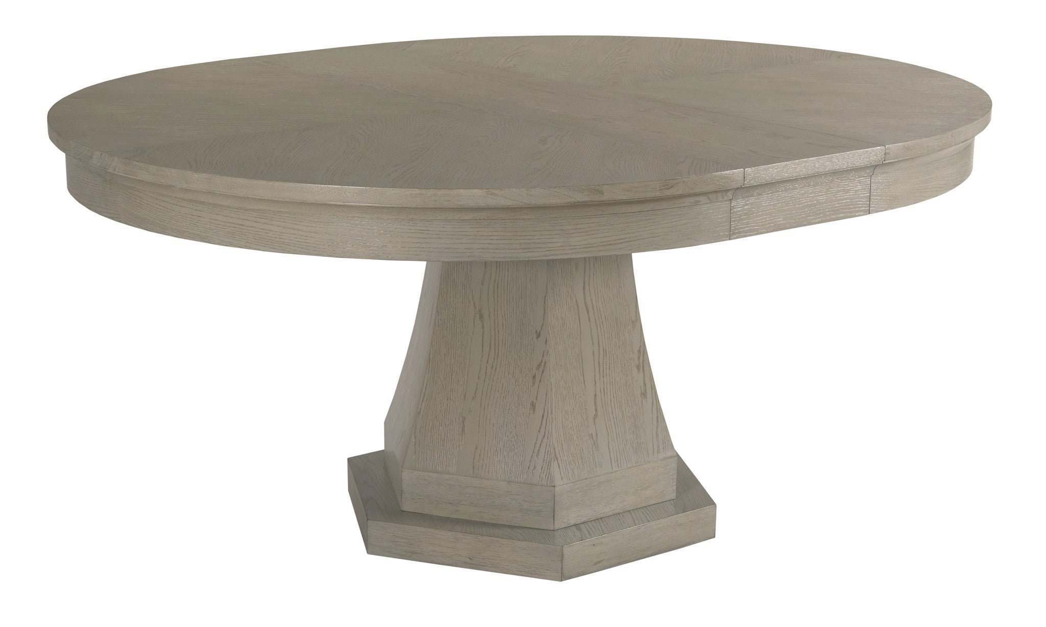 American Drew Milan Hartford Round Dining Table  in Stone Metal