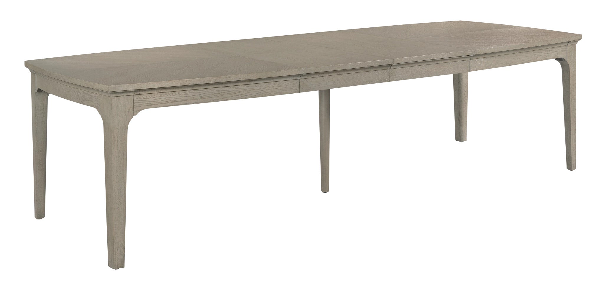 American Drew Milan Sterling Rectangular Dining Table  in Stone Metal