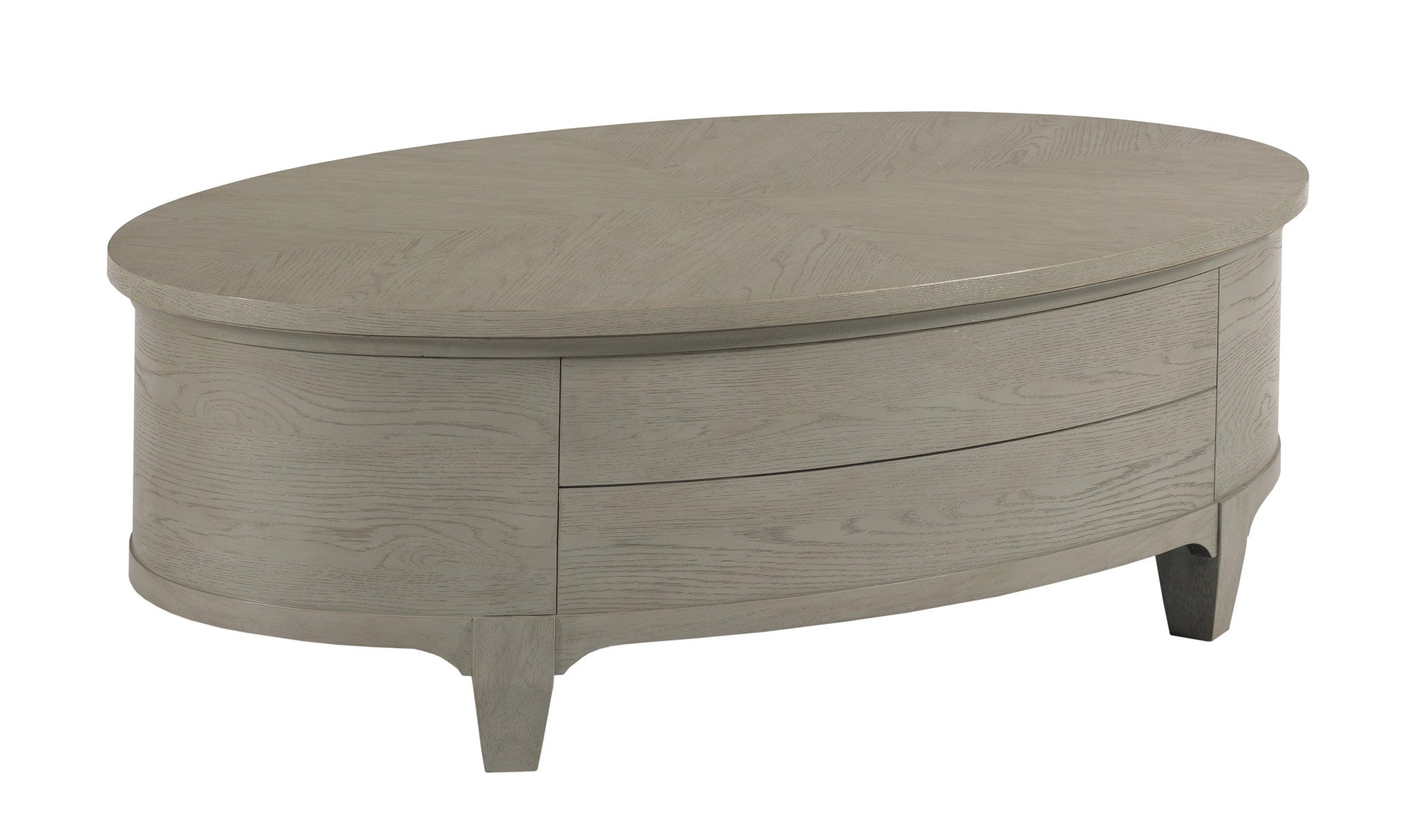 American Drew Milan Fairview Lift Top Coffee Table in Stone Metal