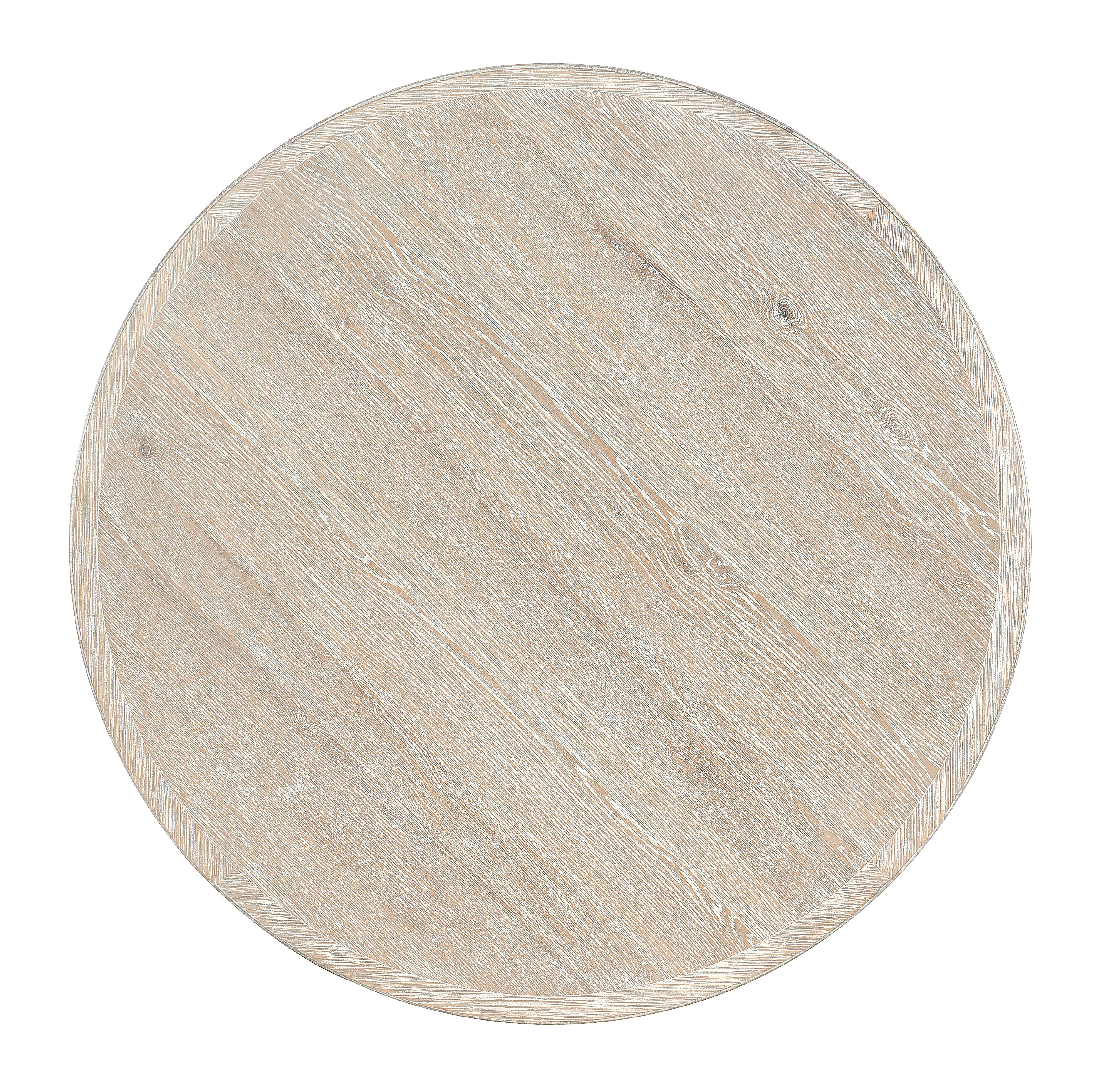 Hooker Furniture Serenity Bahari Round Cocktail Table in Light Wood