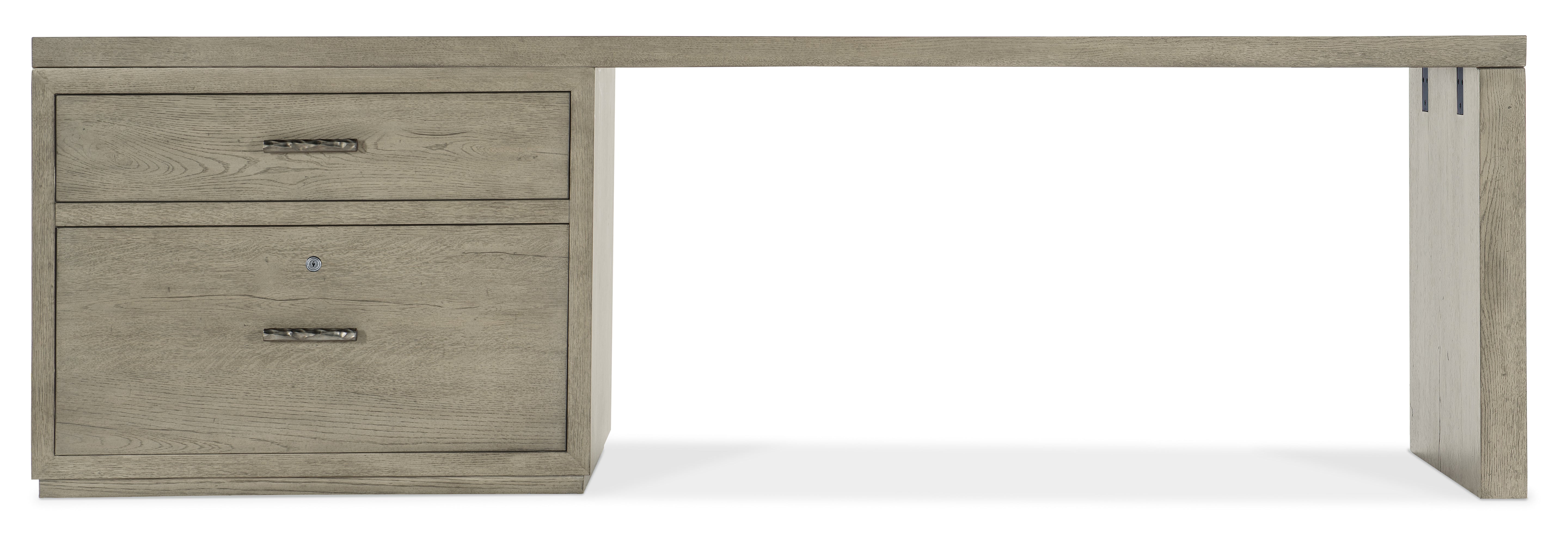 Hooker Furniture Linville Falls 96" Desk with Lateral File