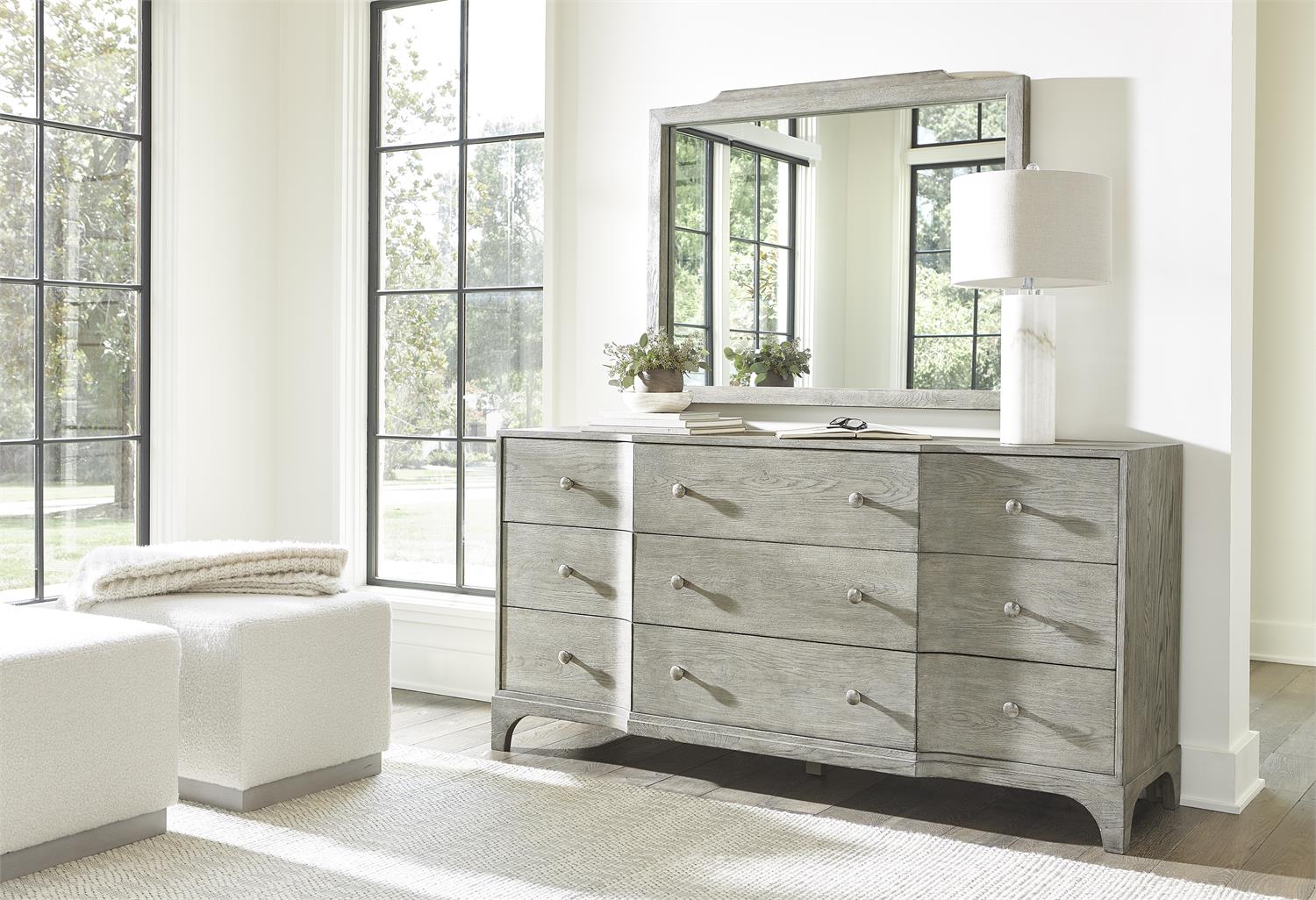 Bernhardt Furniture Albion Dresser in Pewter