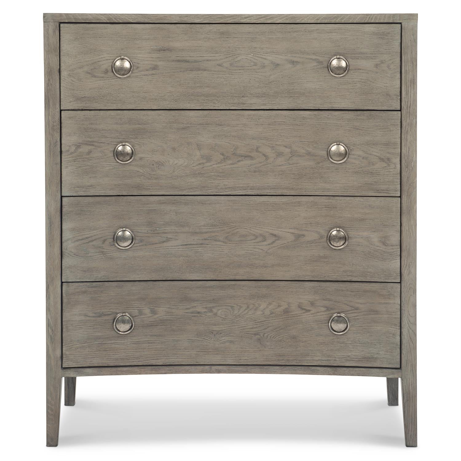 Bernhardt Furniture Albion Tall Drawer Chest in Pewter