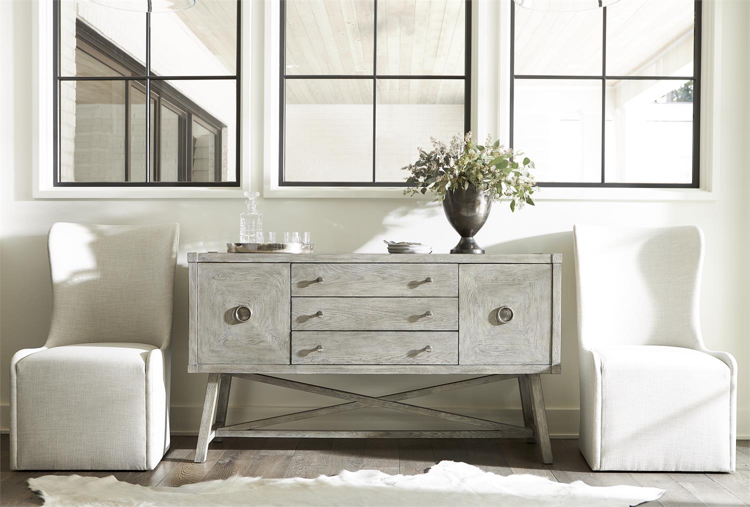 Bernhardt Furniture Albion Sideboard in Pewter