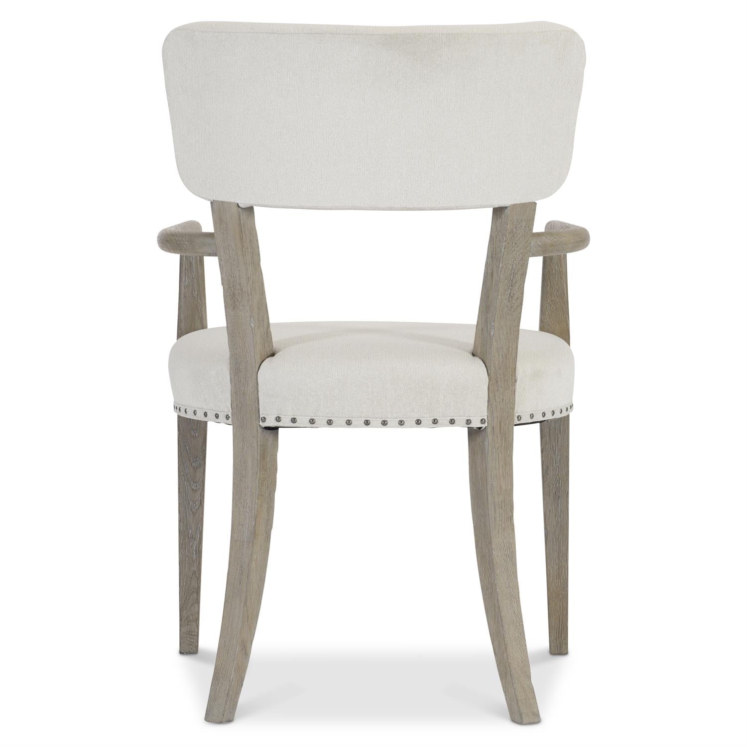 Bernhardt Furniture Albion Arm Chair in Pewter