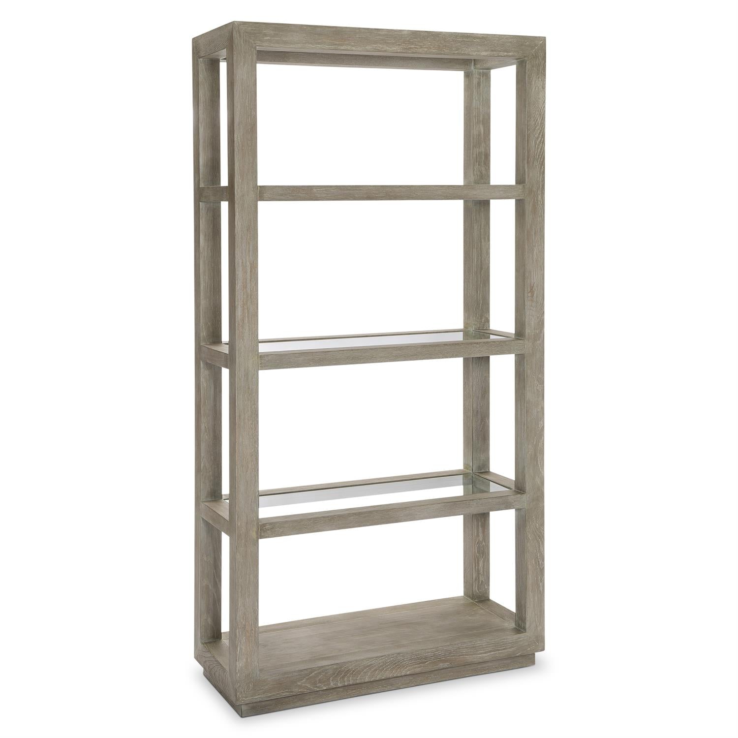 Bernhardt Furniture Albion Etagere in Pewter