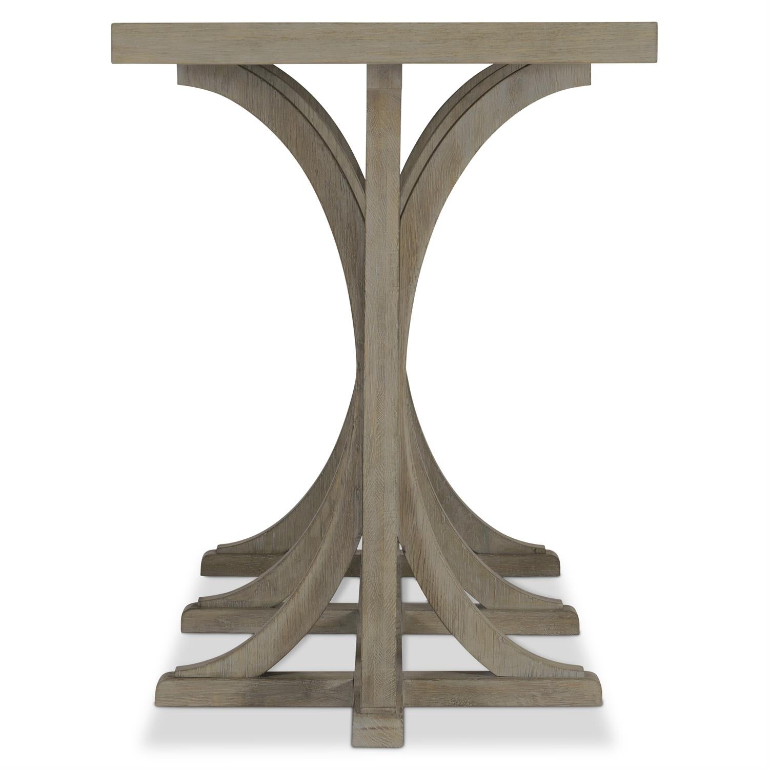 Bernhardt Furniture Albion Console Table in Pewter