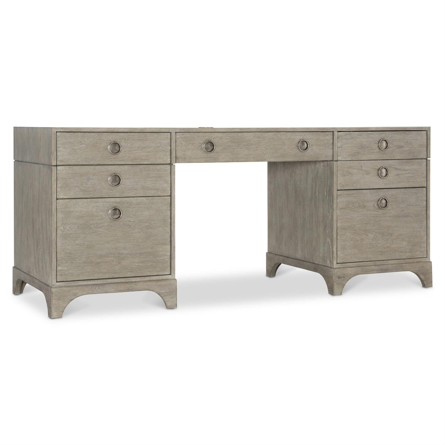 Bernhardt Furniture Albion Desk in Pewter