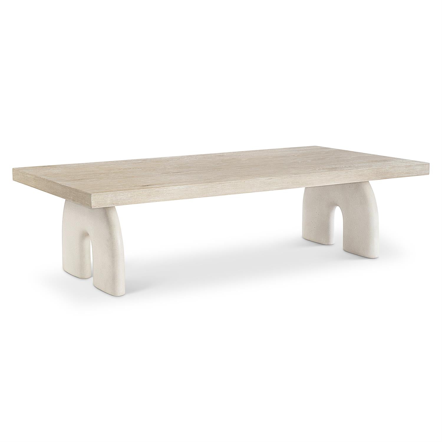 Bernhardt Furniture Antibes Coffee Table in Pewter