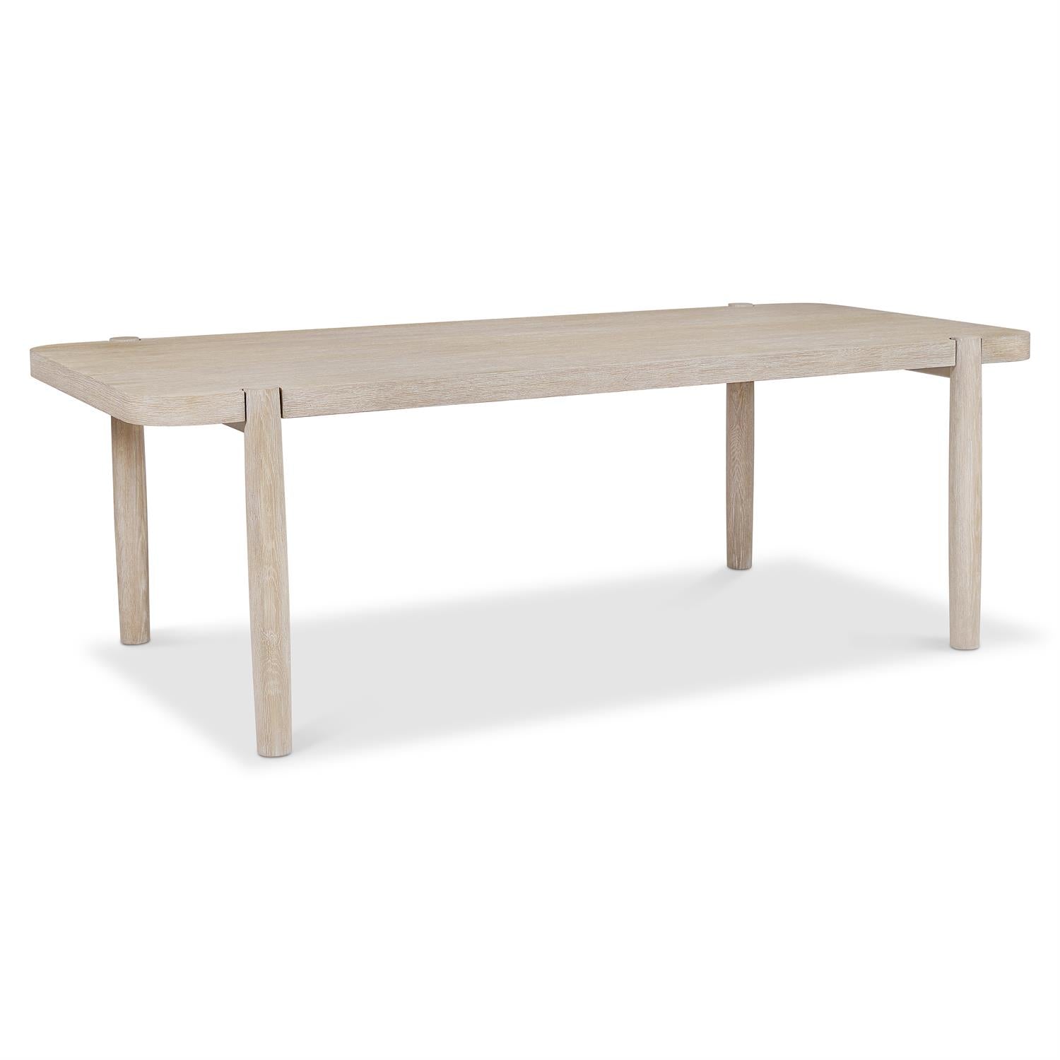 Bernhardt Furniture Antibes Rectangular Dining Table in Pewter