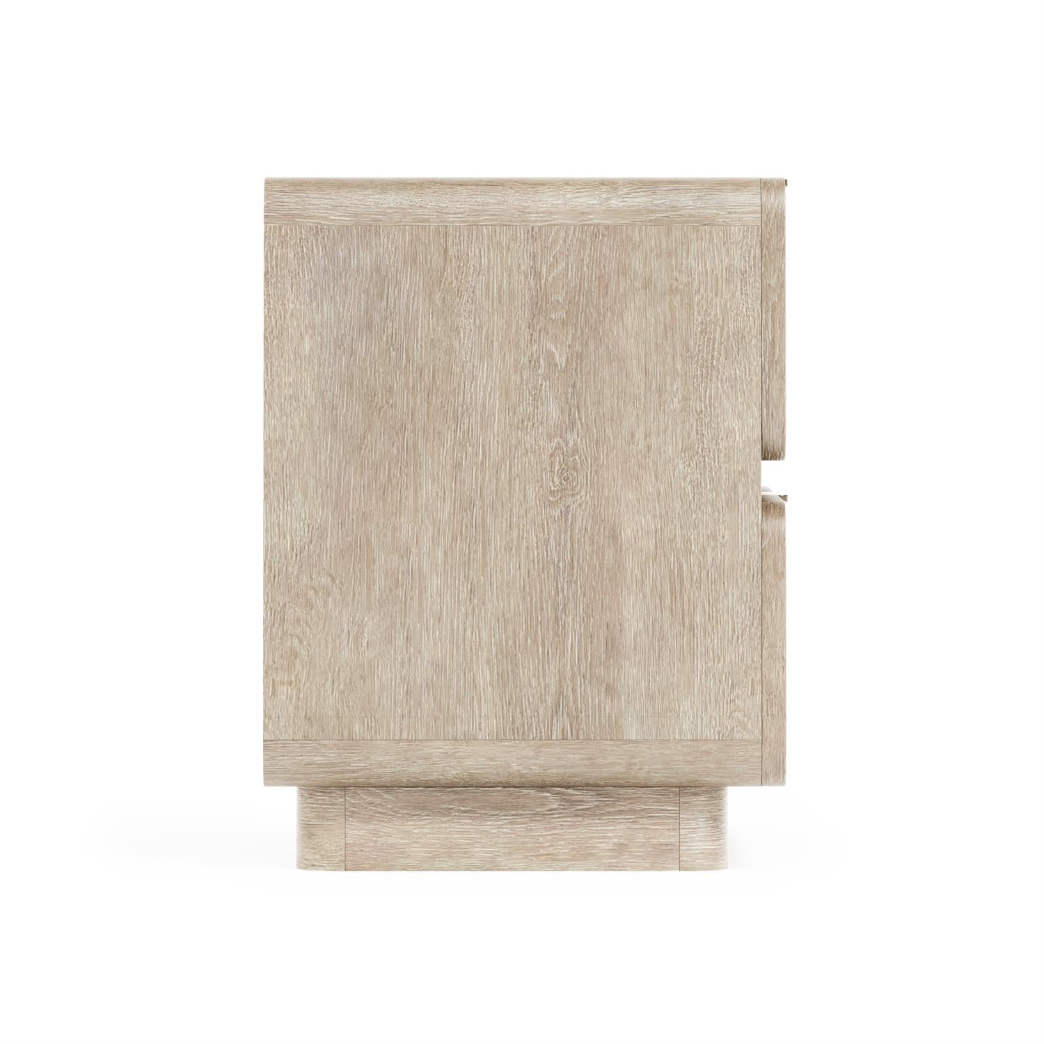 Bernhardt Furniture Antibes Nightstand in Pewter