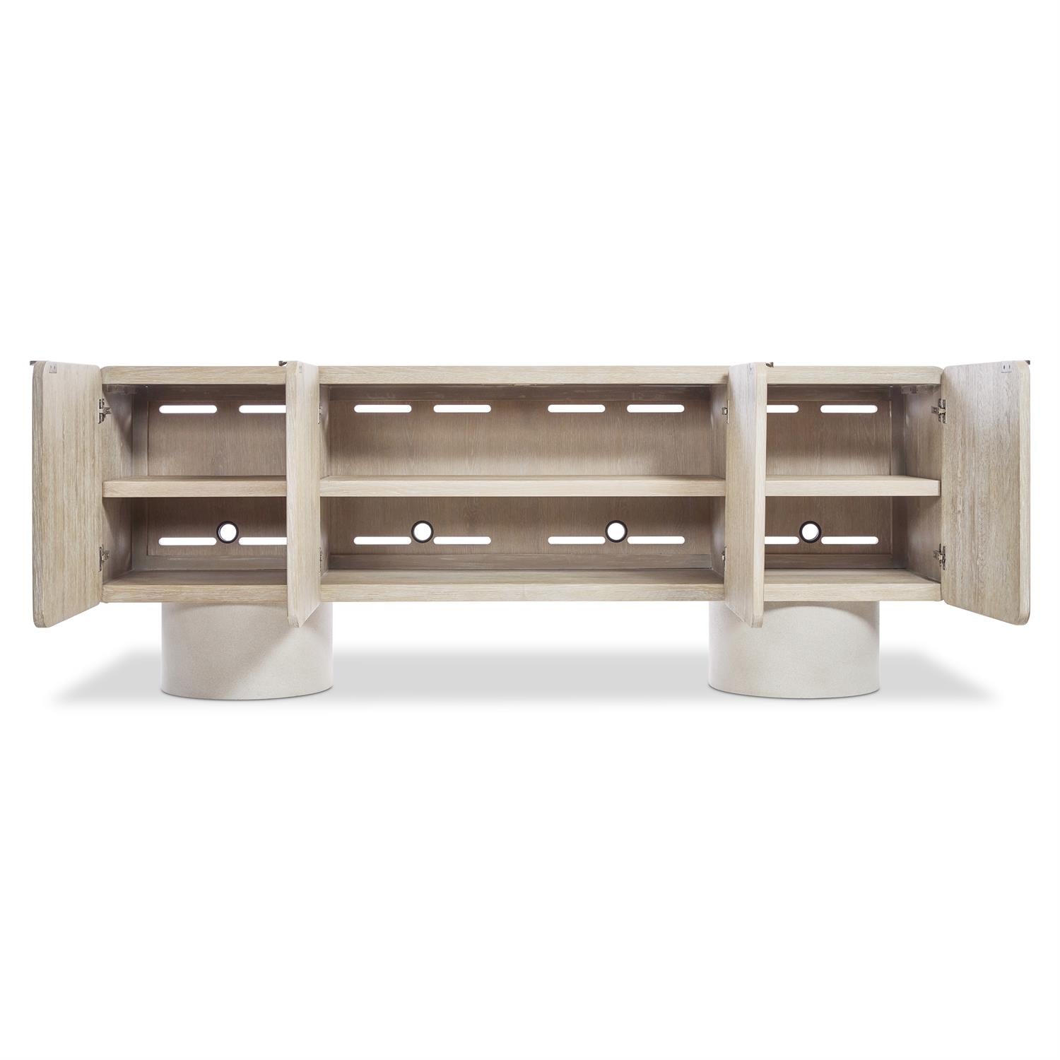 Bernhardt Furniture Antibes Buffet in Pewter