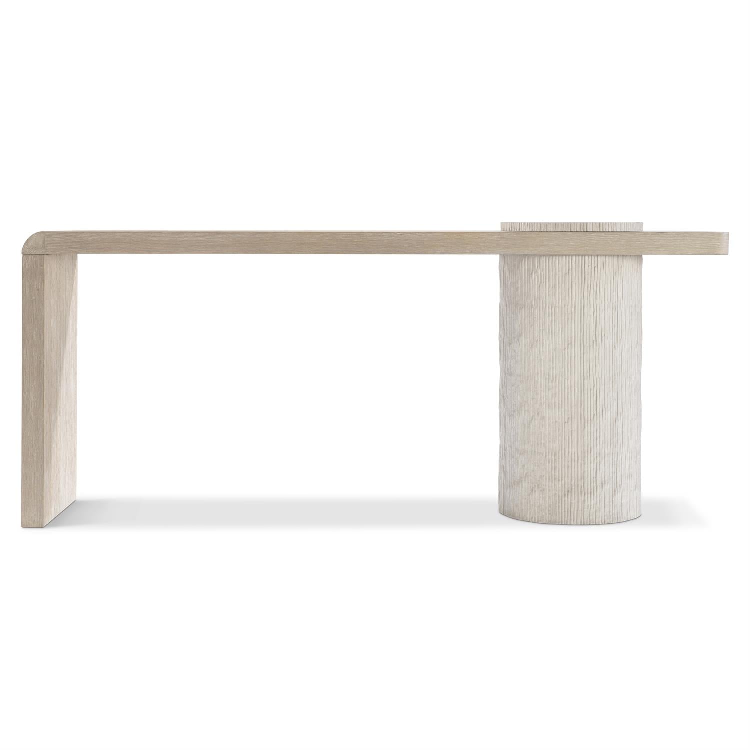 Bernhardt Furniture Antibes Console Table in Pewter