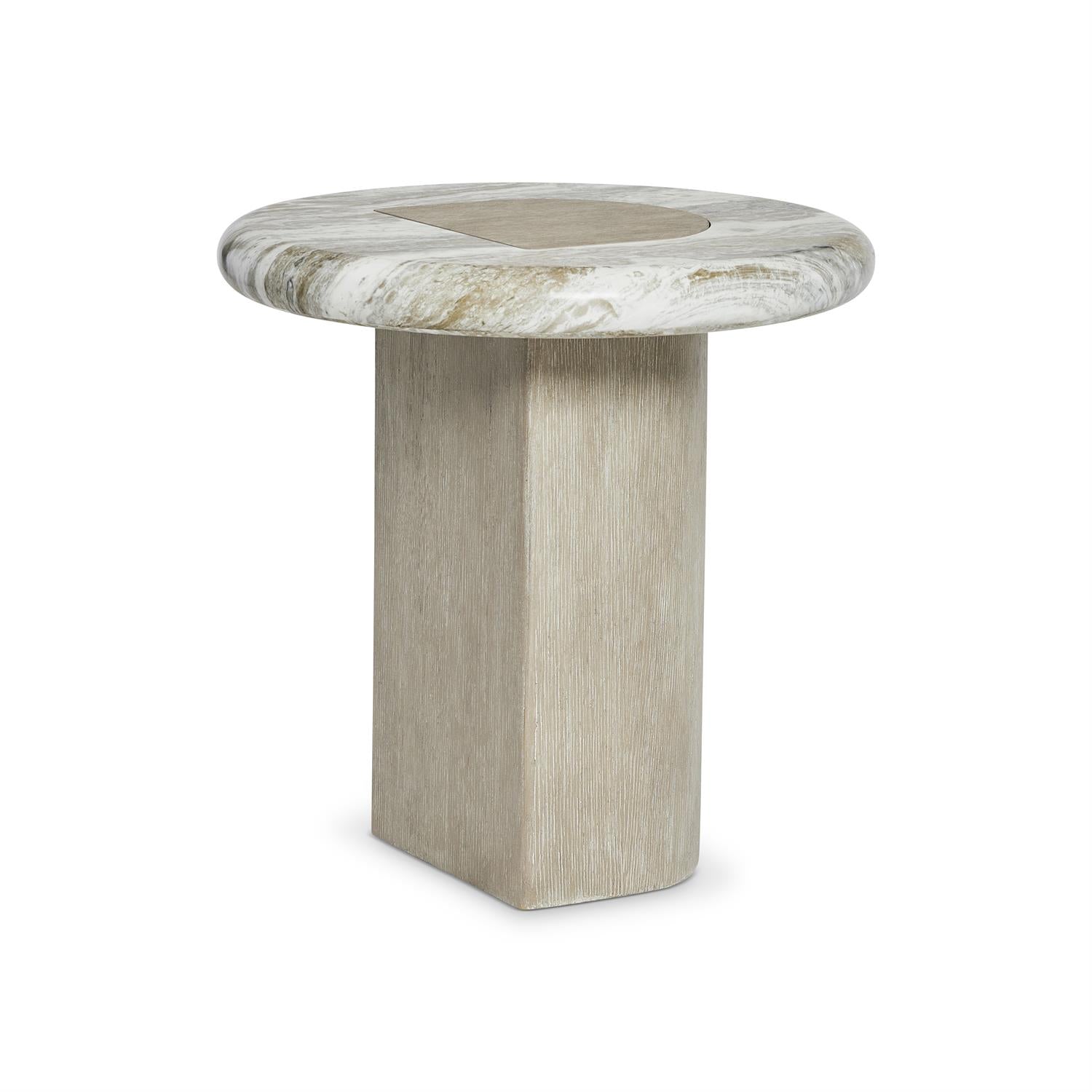 Bernhardt Furniture Arcadia Accent Table in Clay