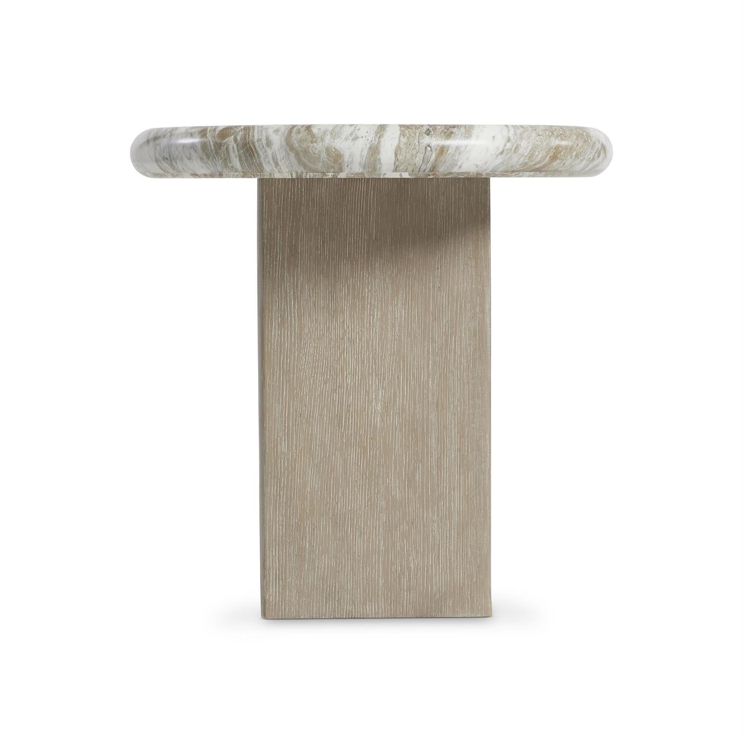 Bernhardt Furniture Arcadia Accent Table in Clay