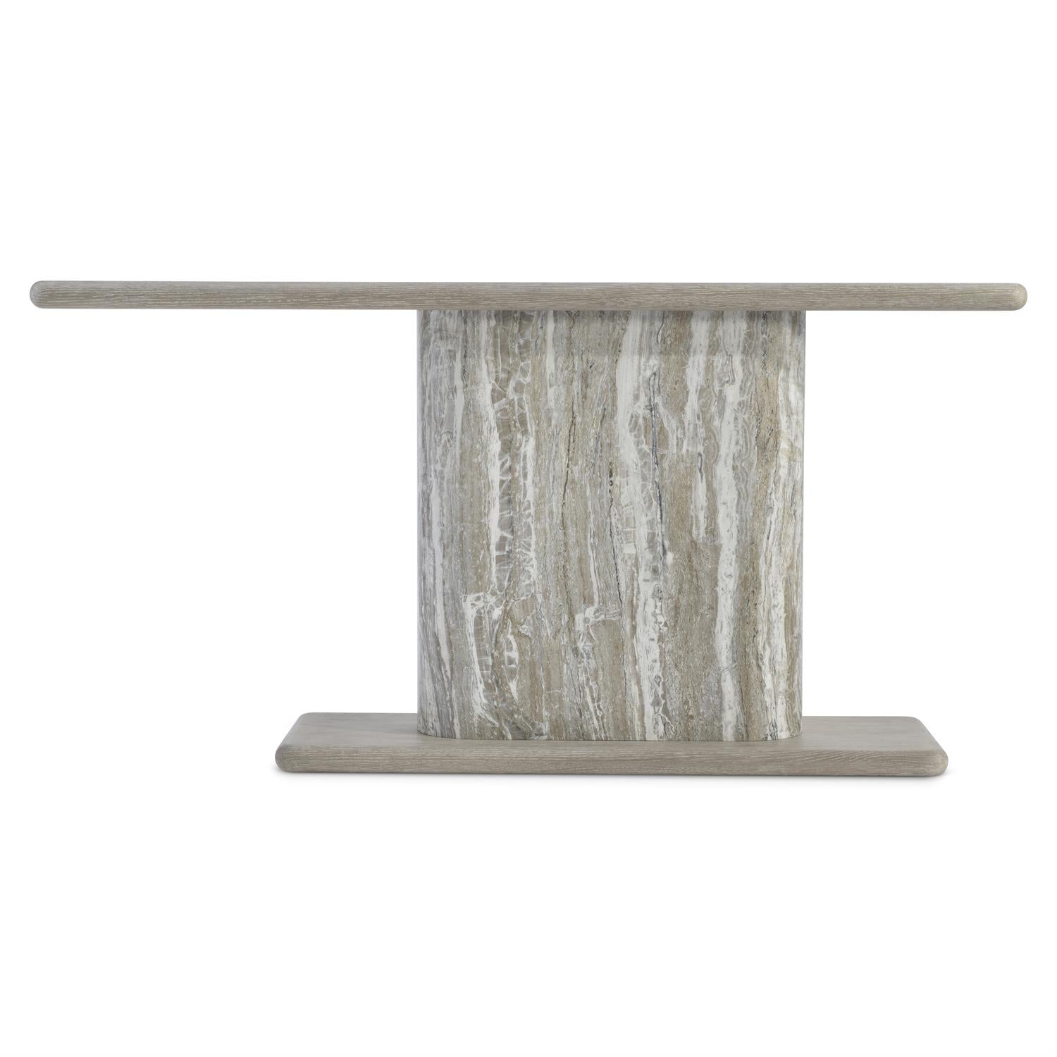 Bernhardt Furniture Arcadia Console Table in Clay