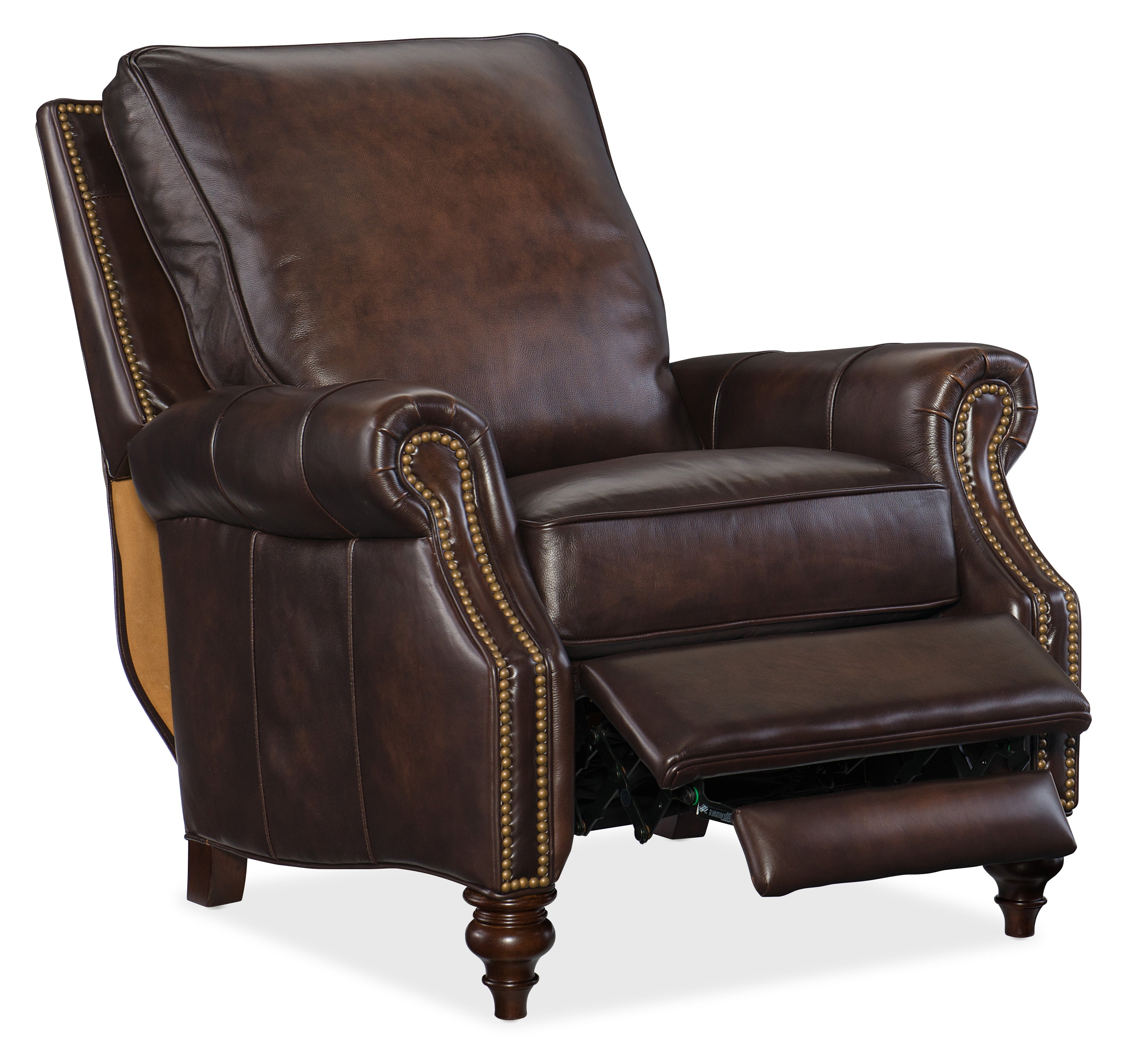 Hooker Furniture Conlon Recliner in Dark Brown