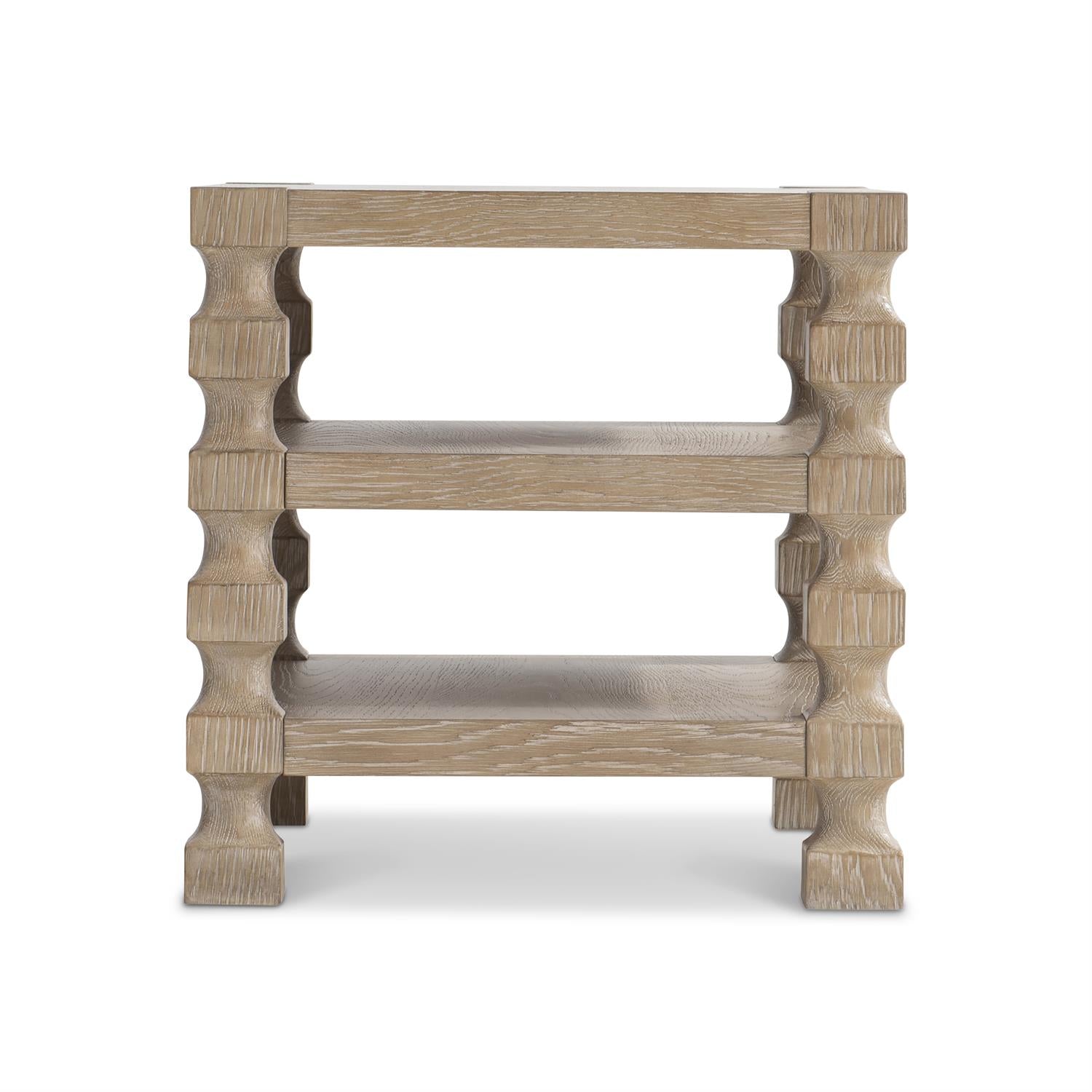 Bernhardt Furniture Aventura Side Table in Marcona