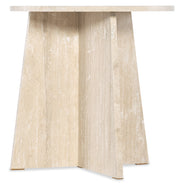 Hooker Furniture Melange Cirque End Table in Whites/Creams/Beiges